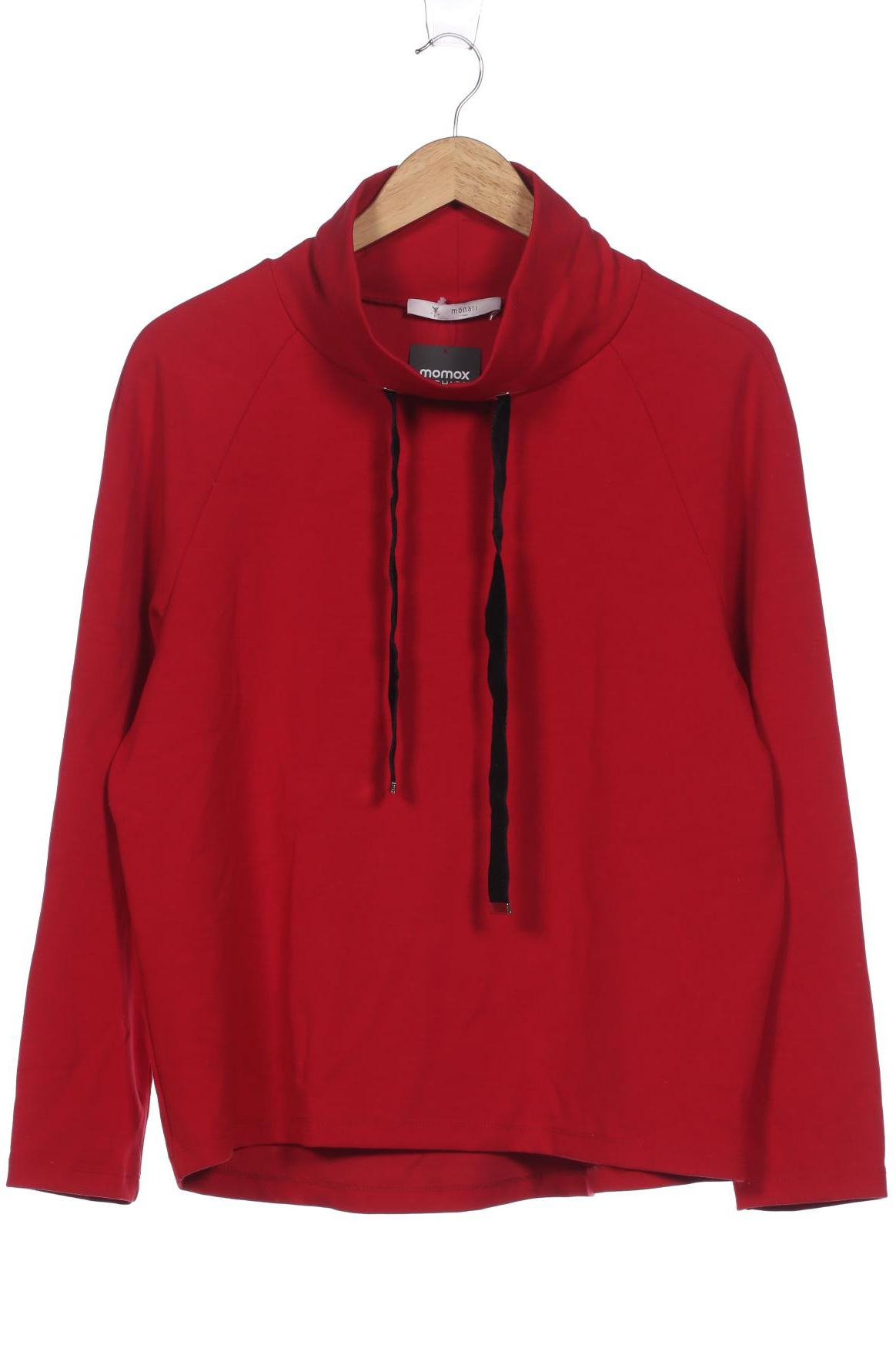 

monari Damen Sweatshirt, rot, Gr. 40