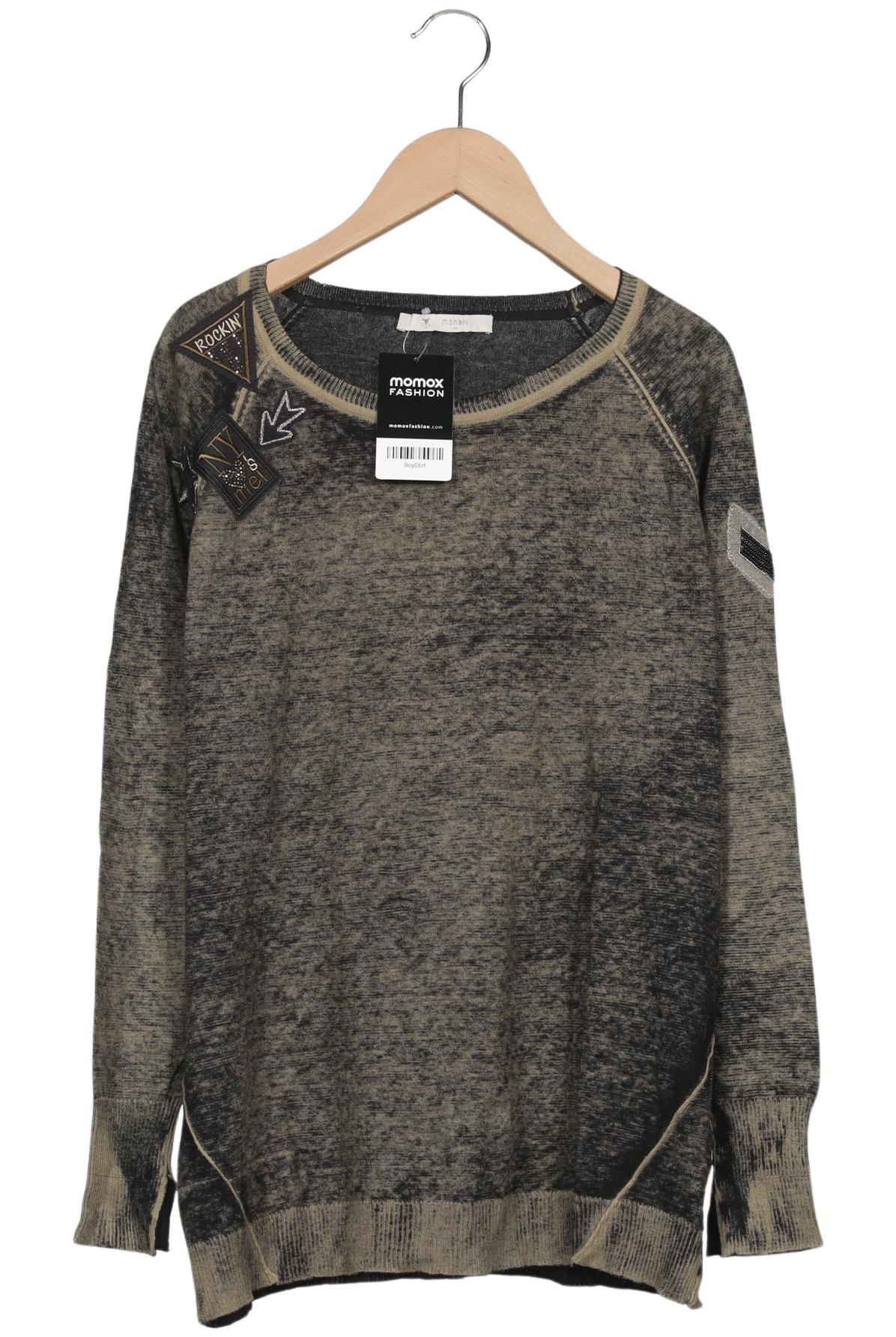 

monari Damen Sweatshirt, schwarz, Gr. 42