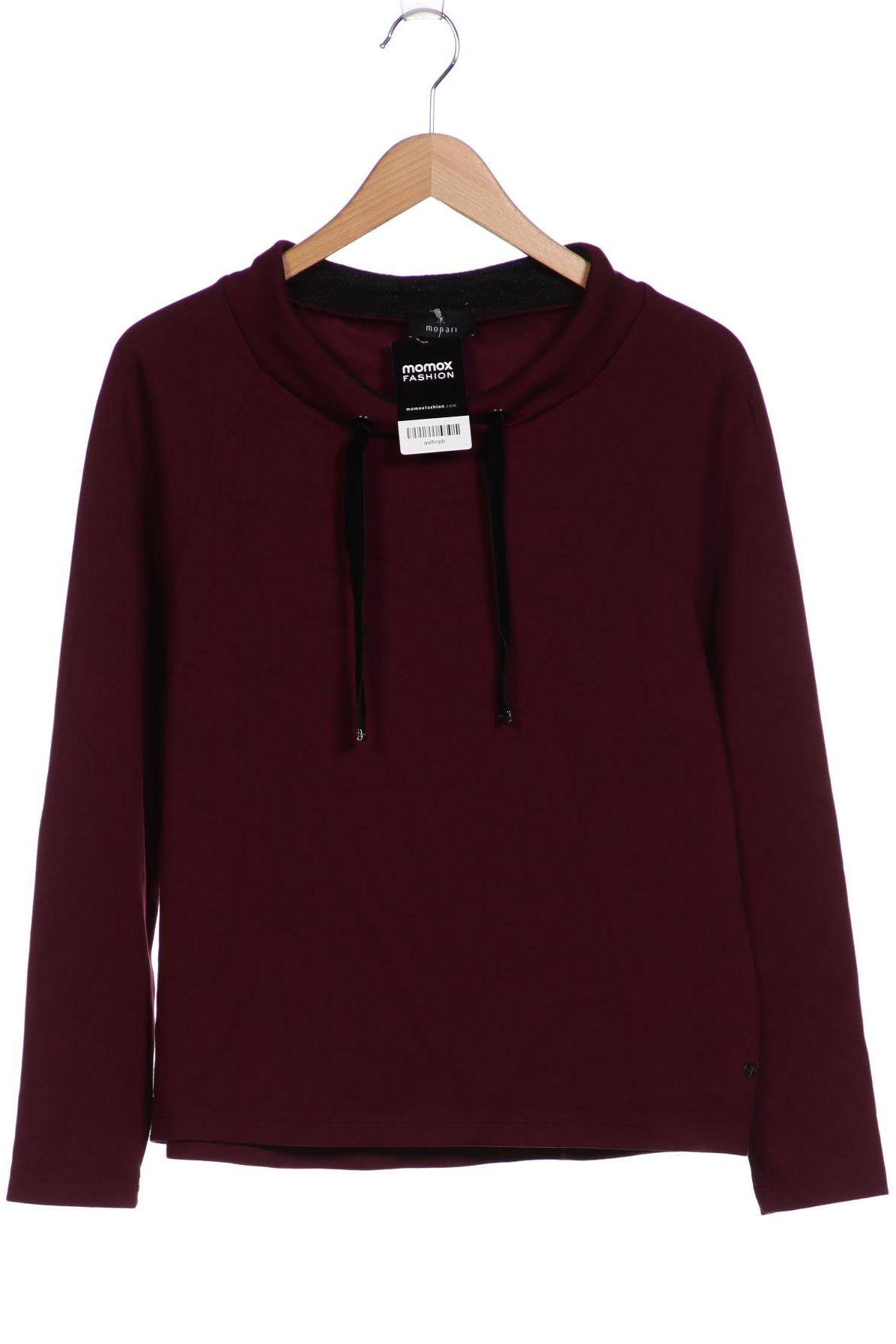 

monari Damen Sweatshirt, bordeaux, Gr. 38
