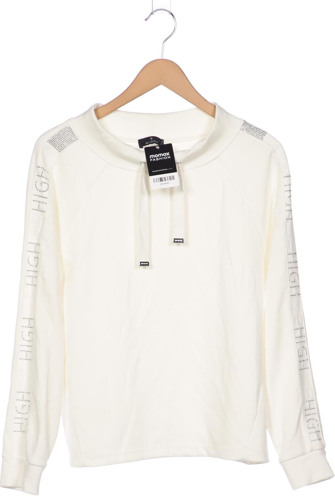 

monari Damen Sweatshirt, weiß, Gr. 38