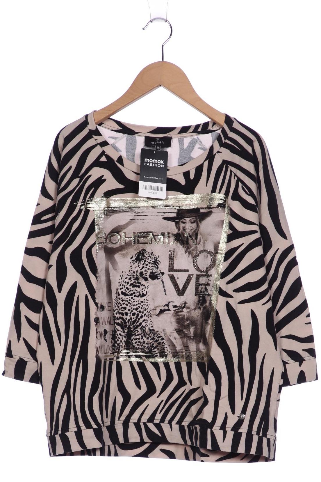 

monari Damen Sweatshirt, beige, Gr. 38