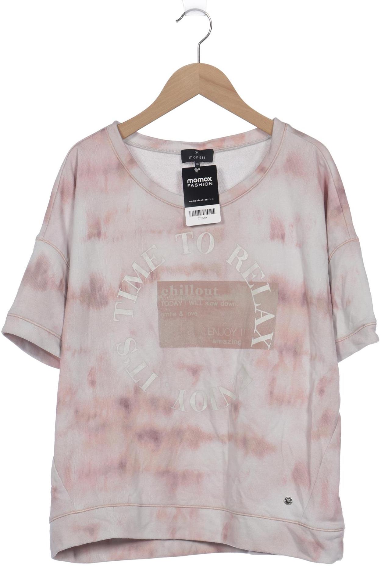 

monari Damen Sweatshirt, pink, Gr. 38