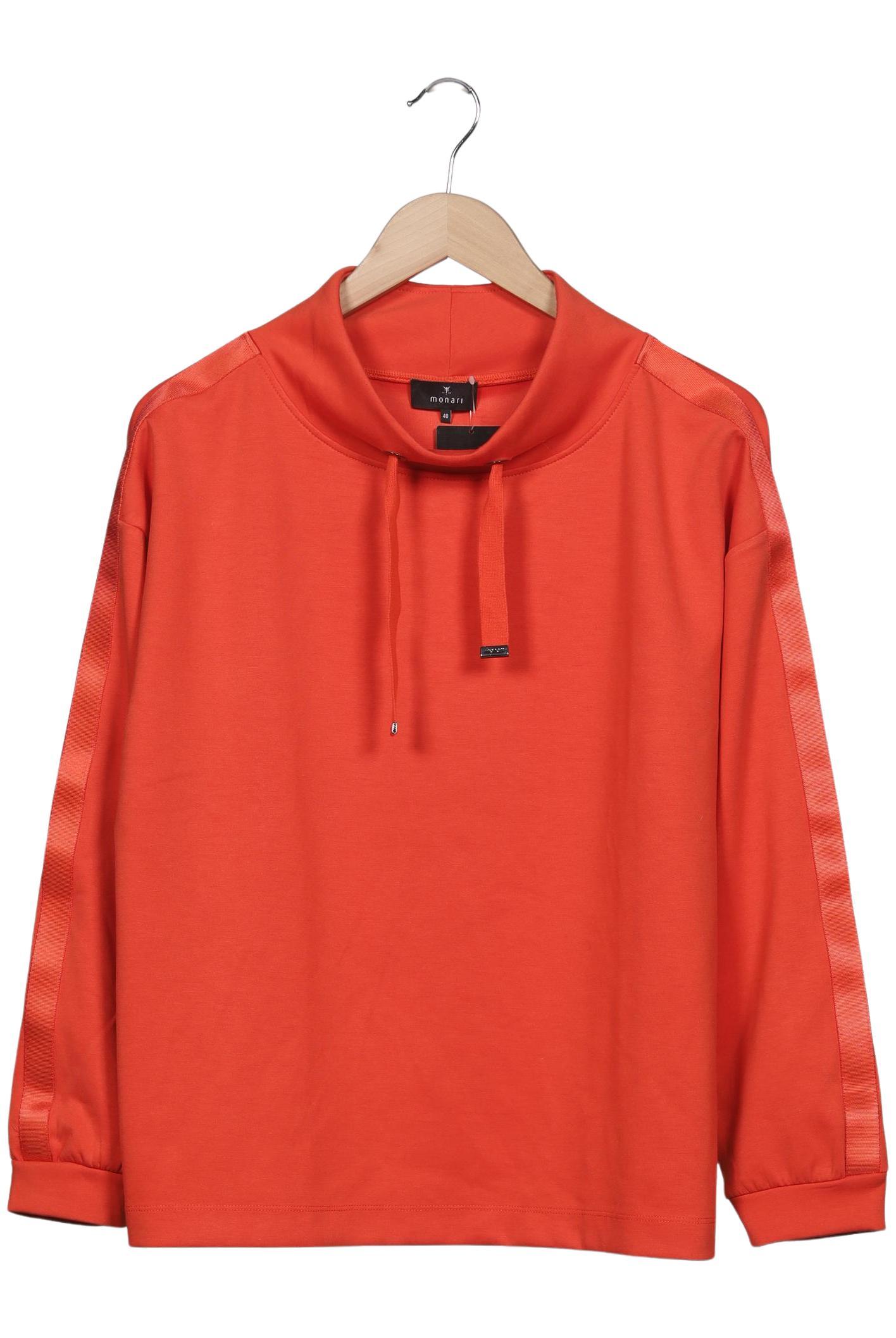 

monari Damen Sweatshirt, orange, Gr. 40
