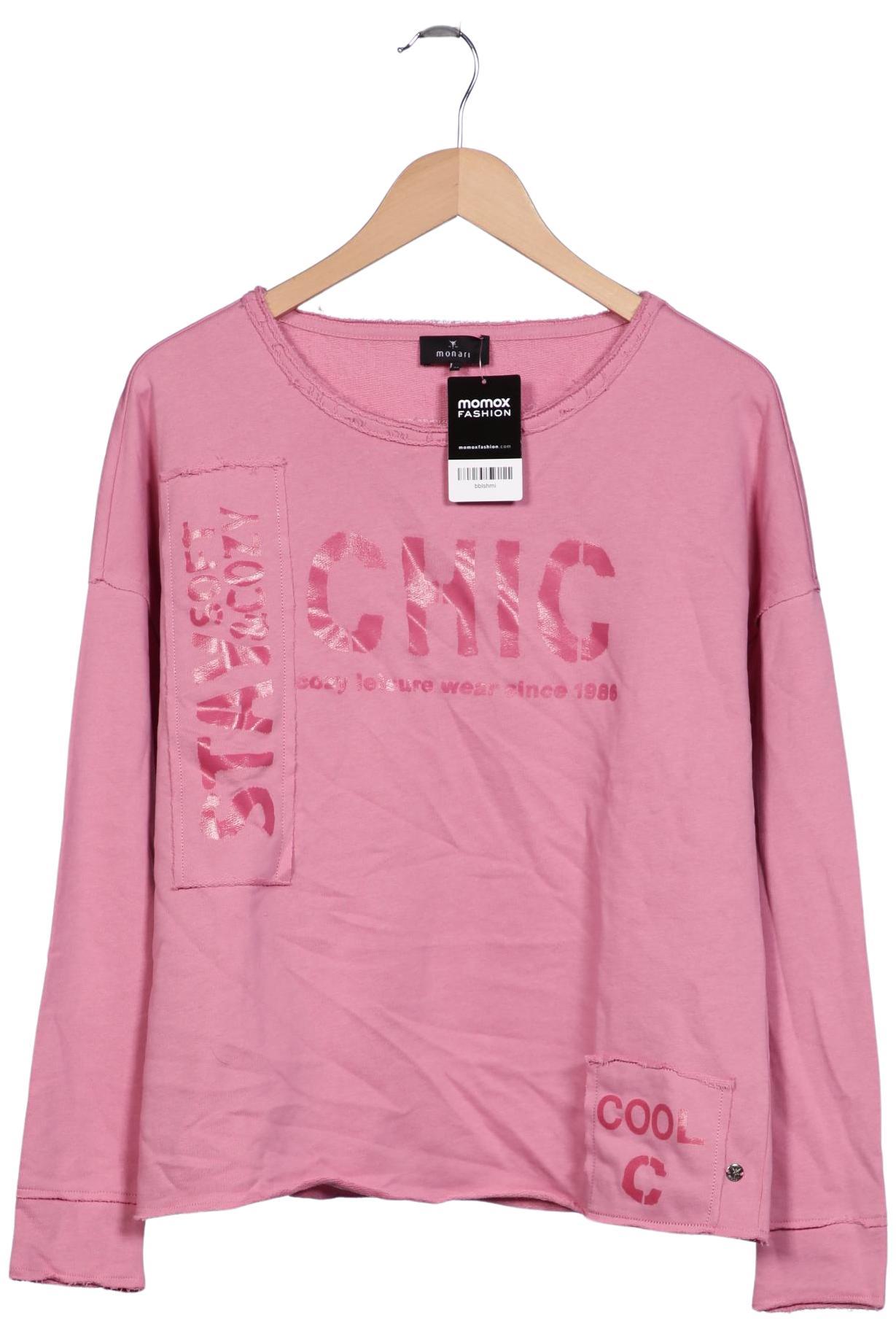 

monari Damen Sweatshirt, pink, Gr. 42