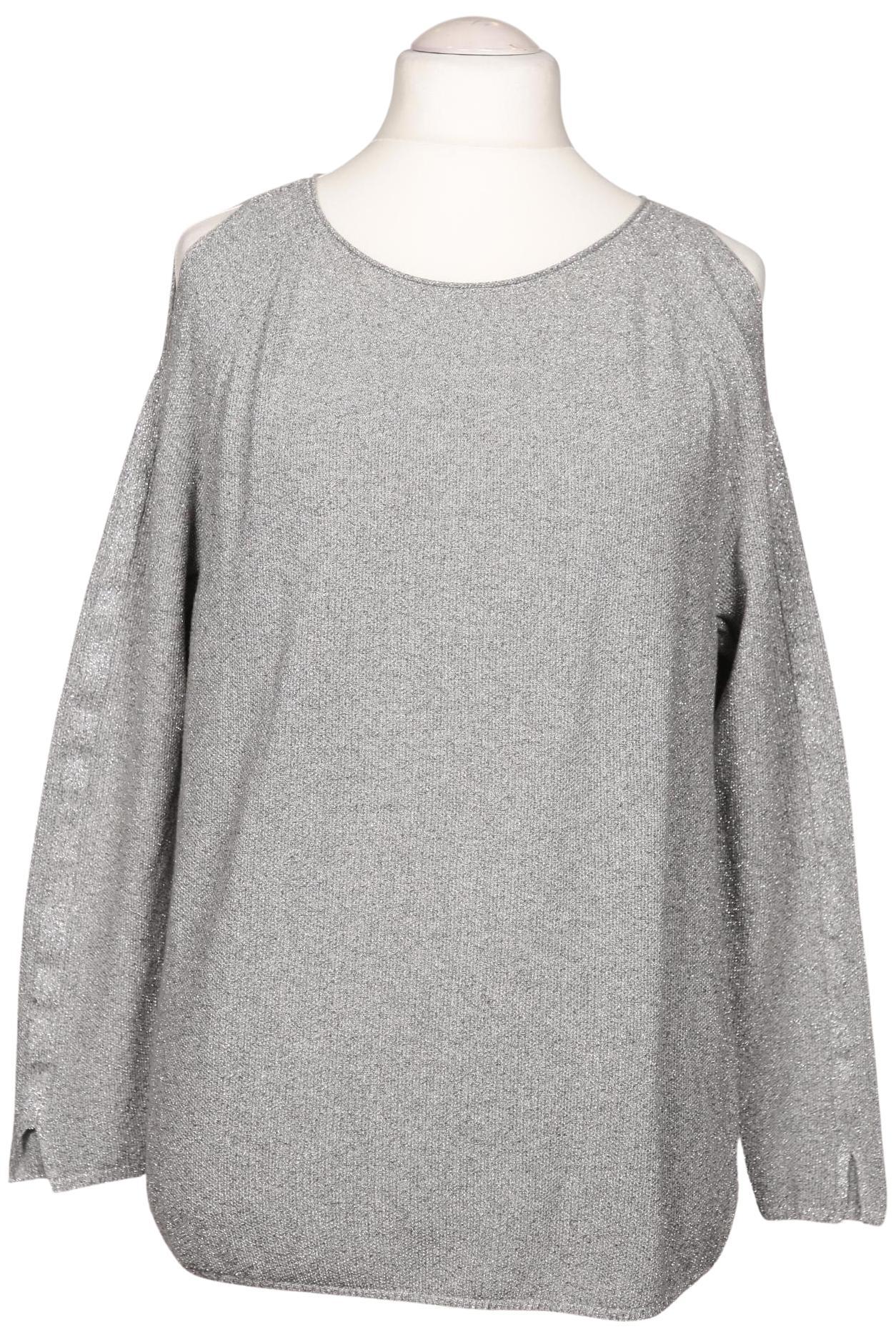 

monari Damen Sweatshirt, silber, Gr. 42