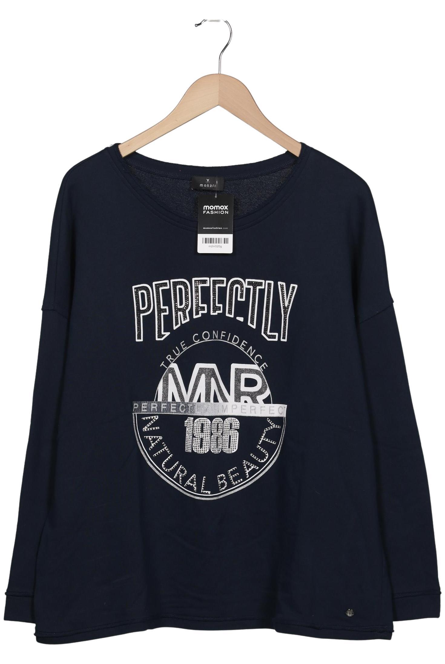 

monari Damen Sweatshirt, marineblau, Gr. 42