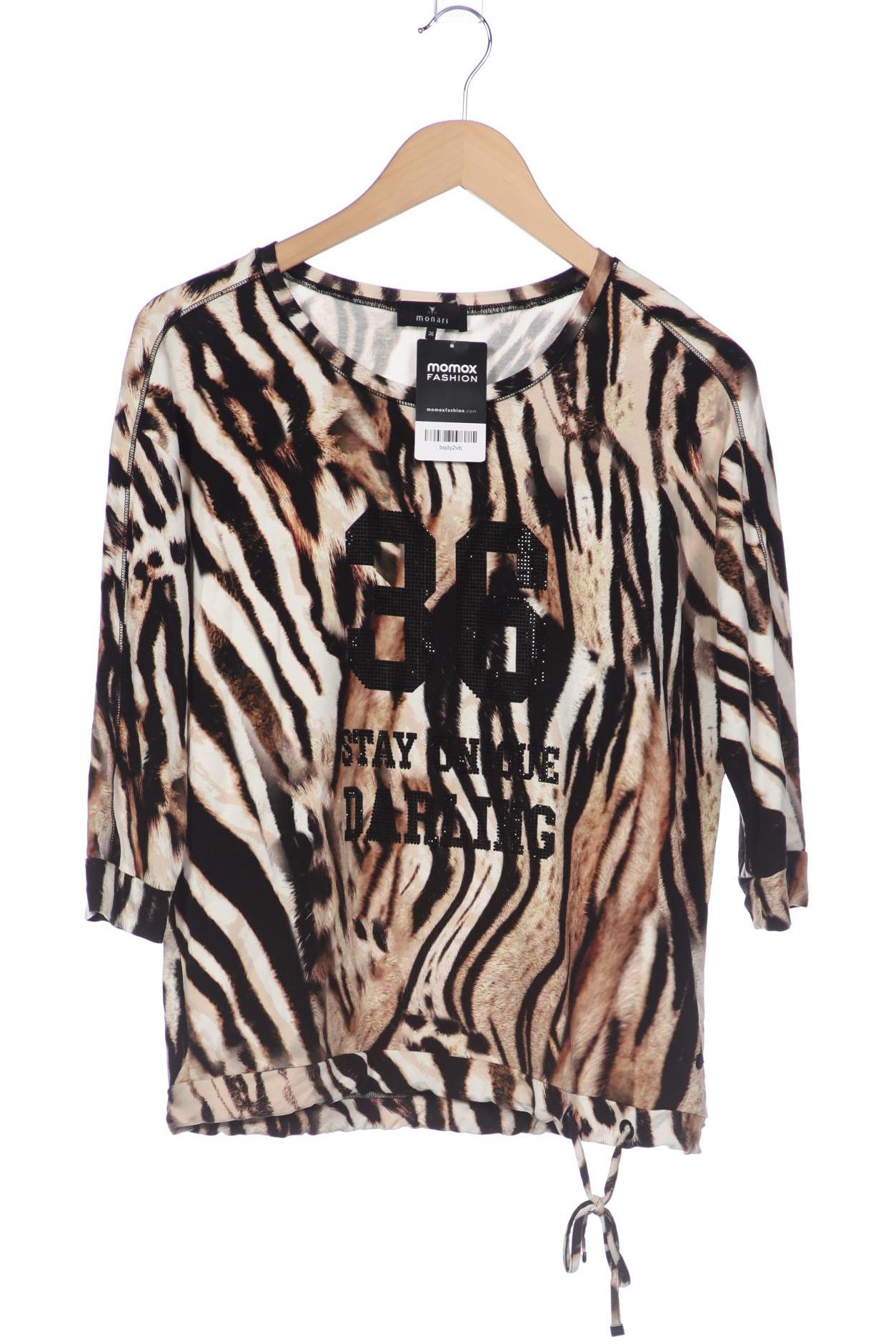 

monari Damen Sweatshirt, braun, Gr. 36