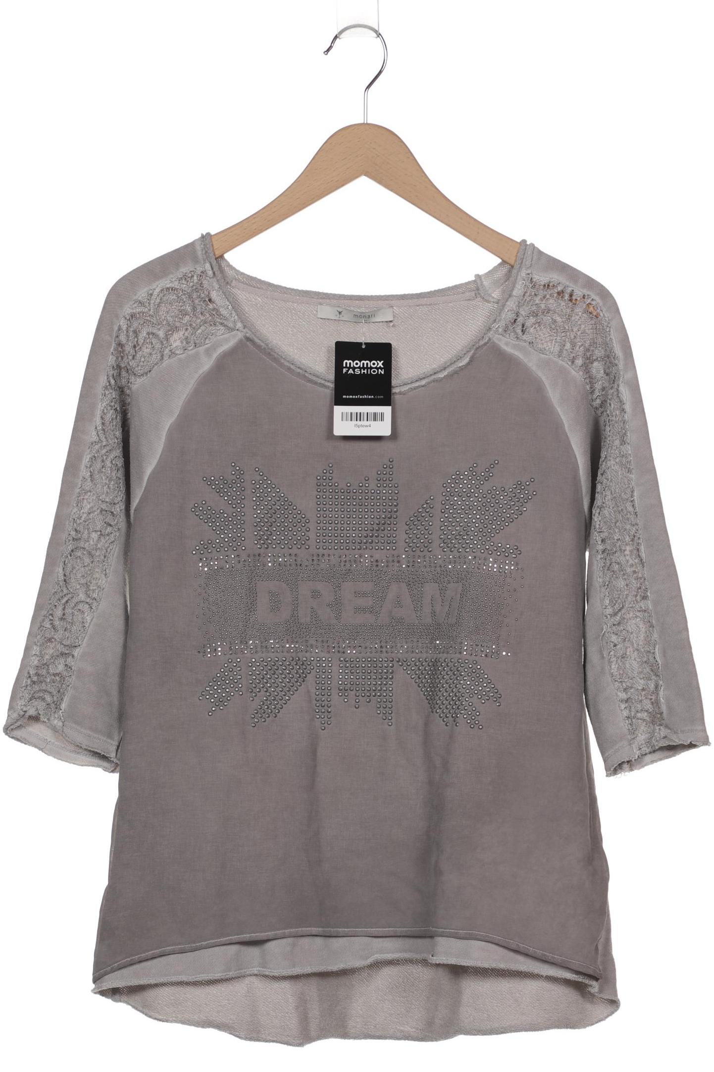 

monari Damen Sweatshirt, grau, Gr. 38