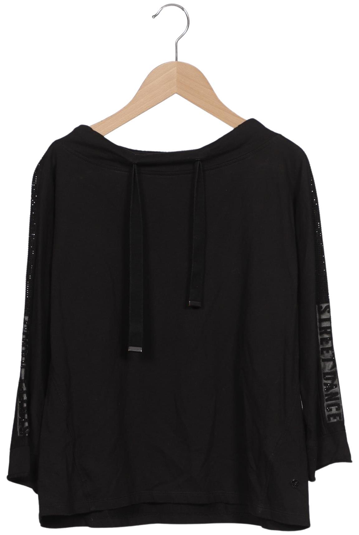 

monari Damen Sweatshirt, schwarz, Gr. 38