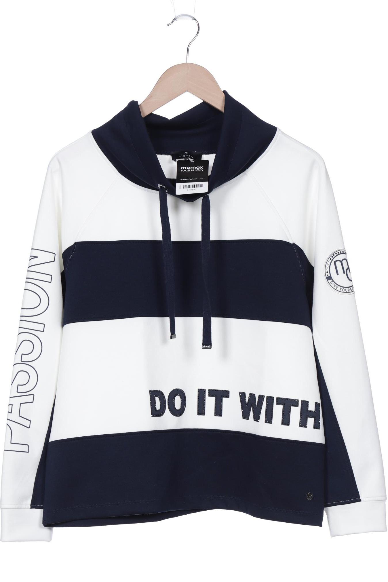 

monari Damen Sweatshirt, marineblau, Gr. 38