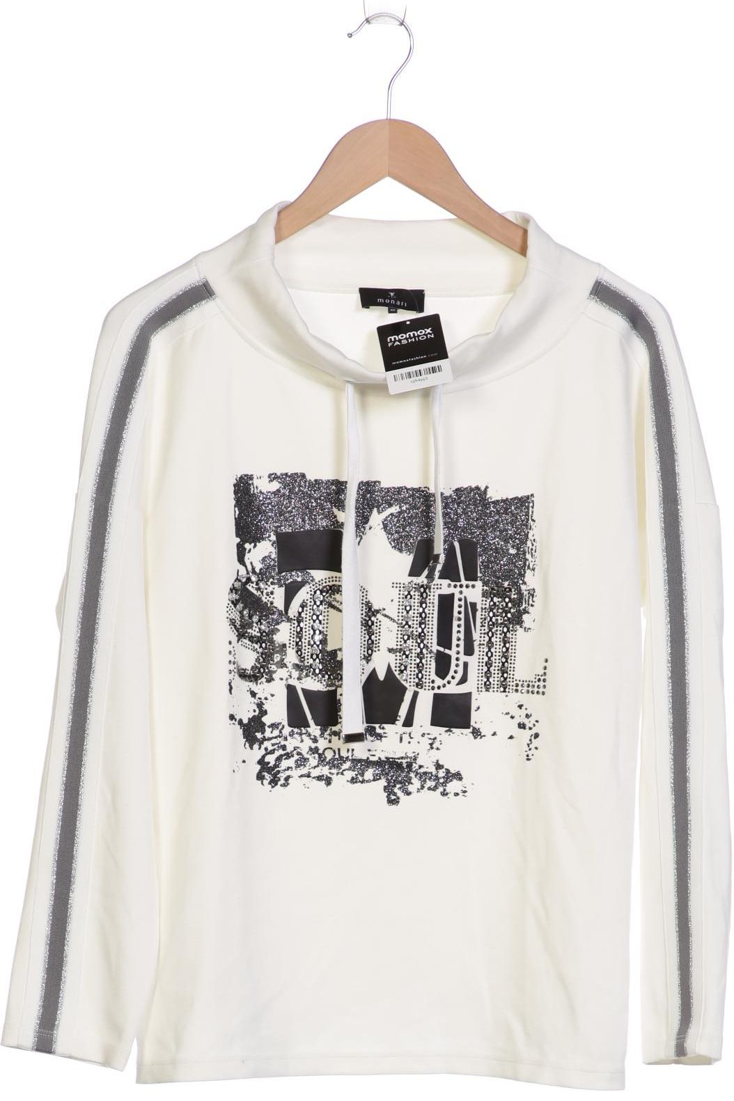 

monari Damen Sweatshirt, weiß