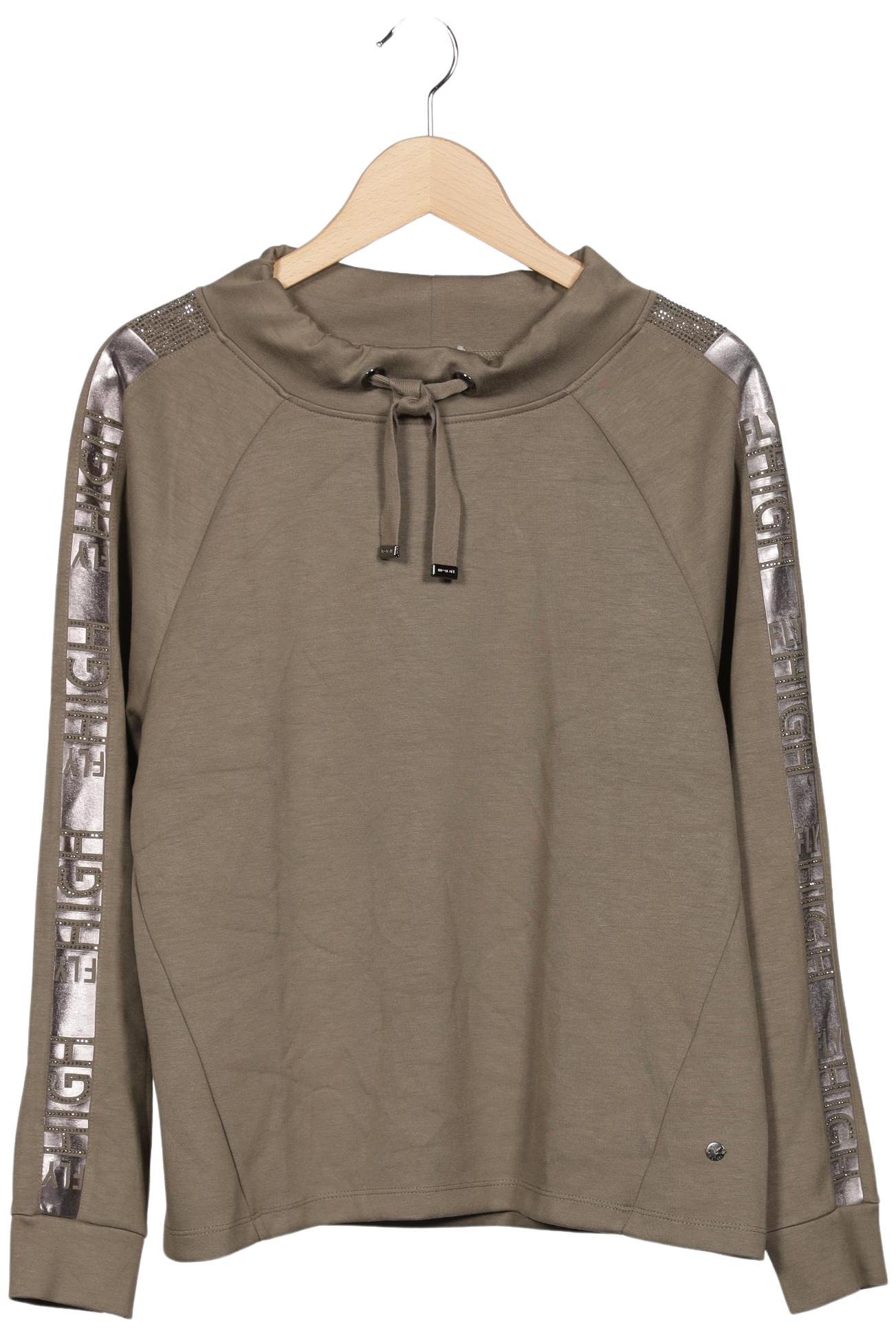 

monari Damen Sweatshirt, grün, Gr. 38