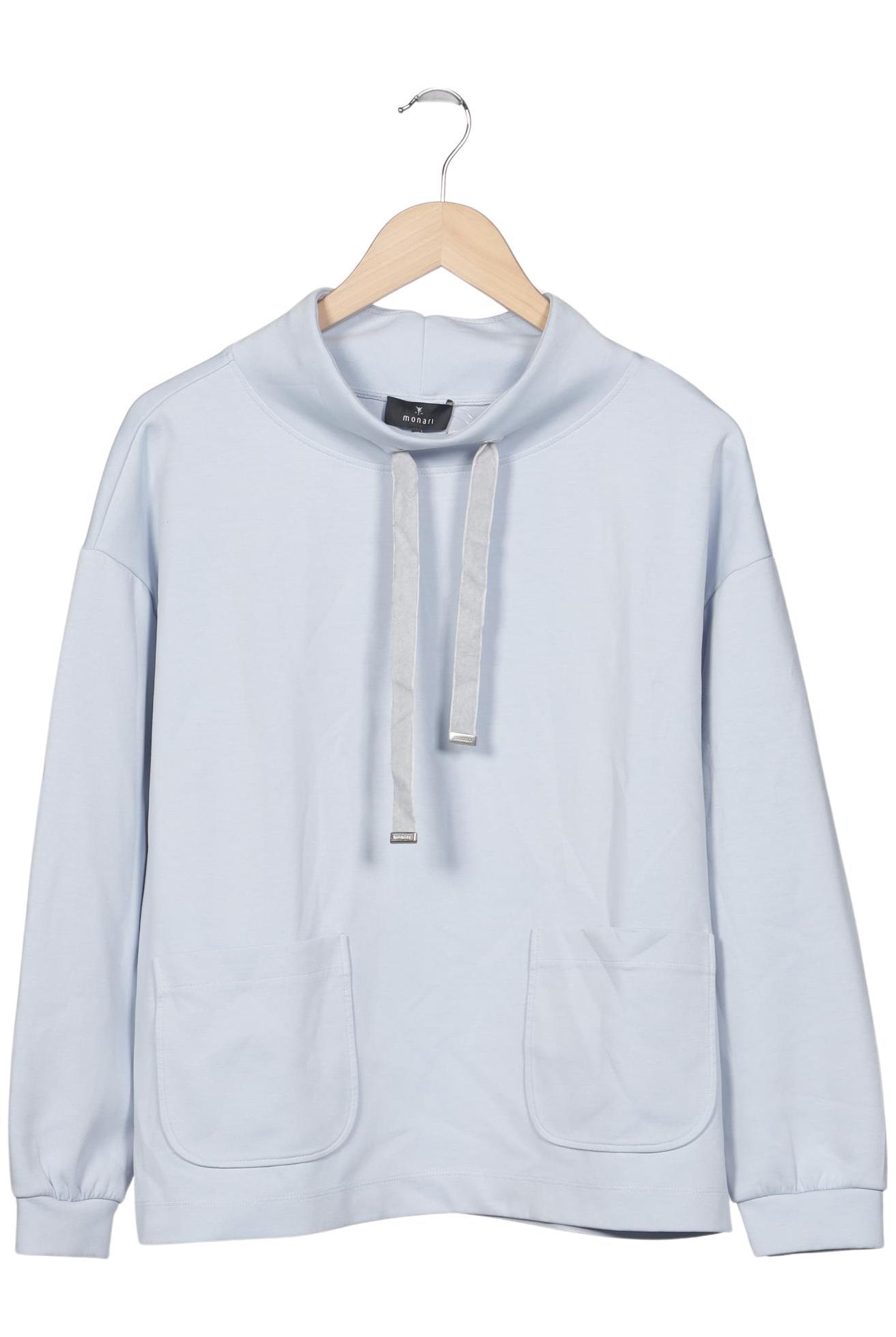 

monari Damen Sweatshirt, hellblau, Gr. 40