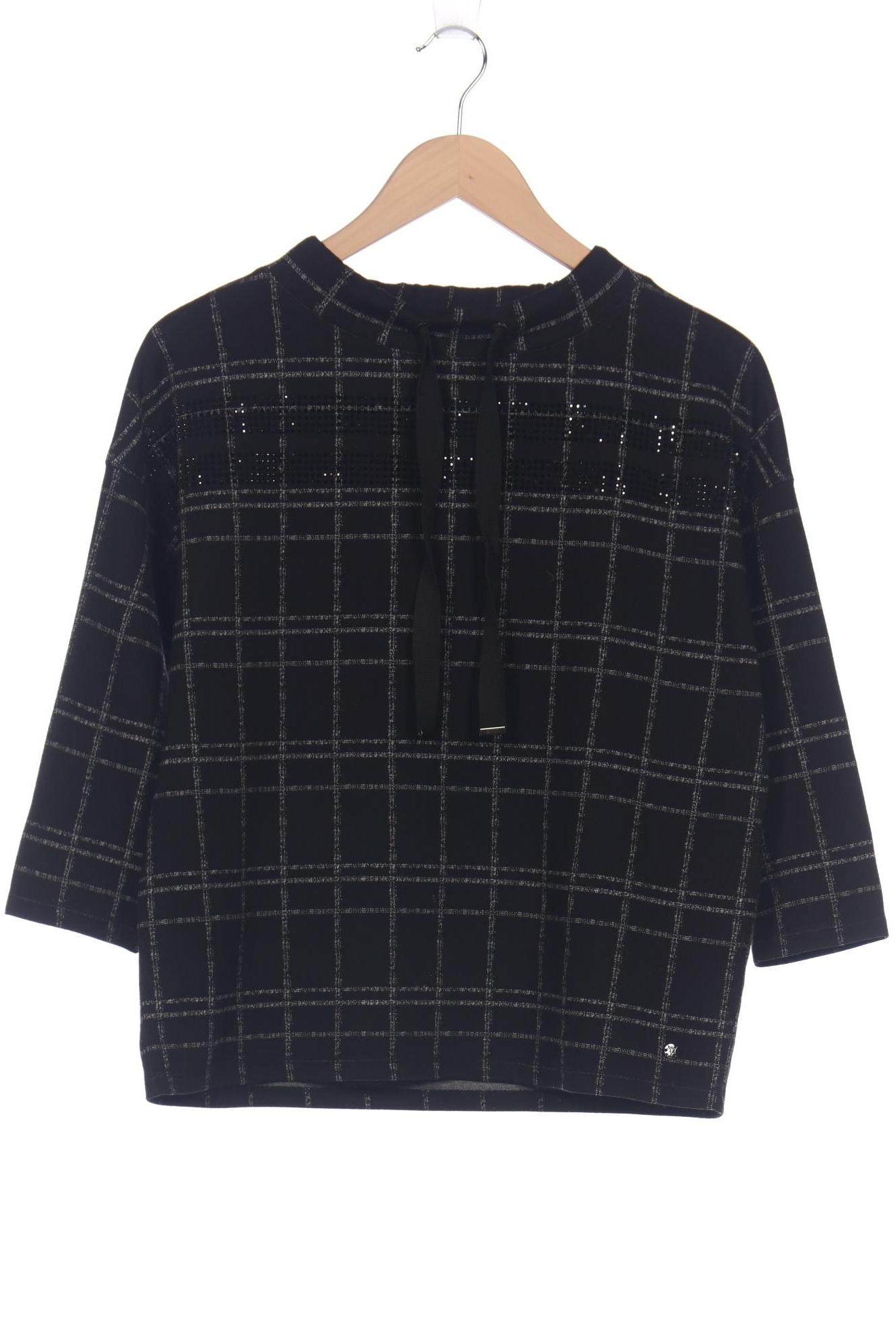 

monari Damen Sweatshirt, schwarz, Gr. 36