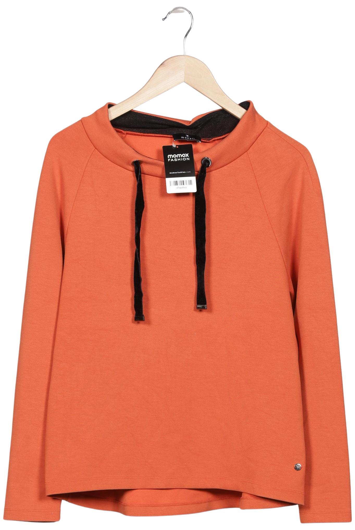 

monari Damen Sweatshirt, orange, Gr. 44