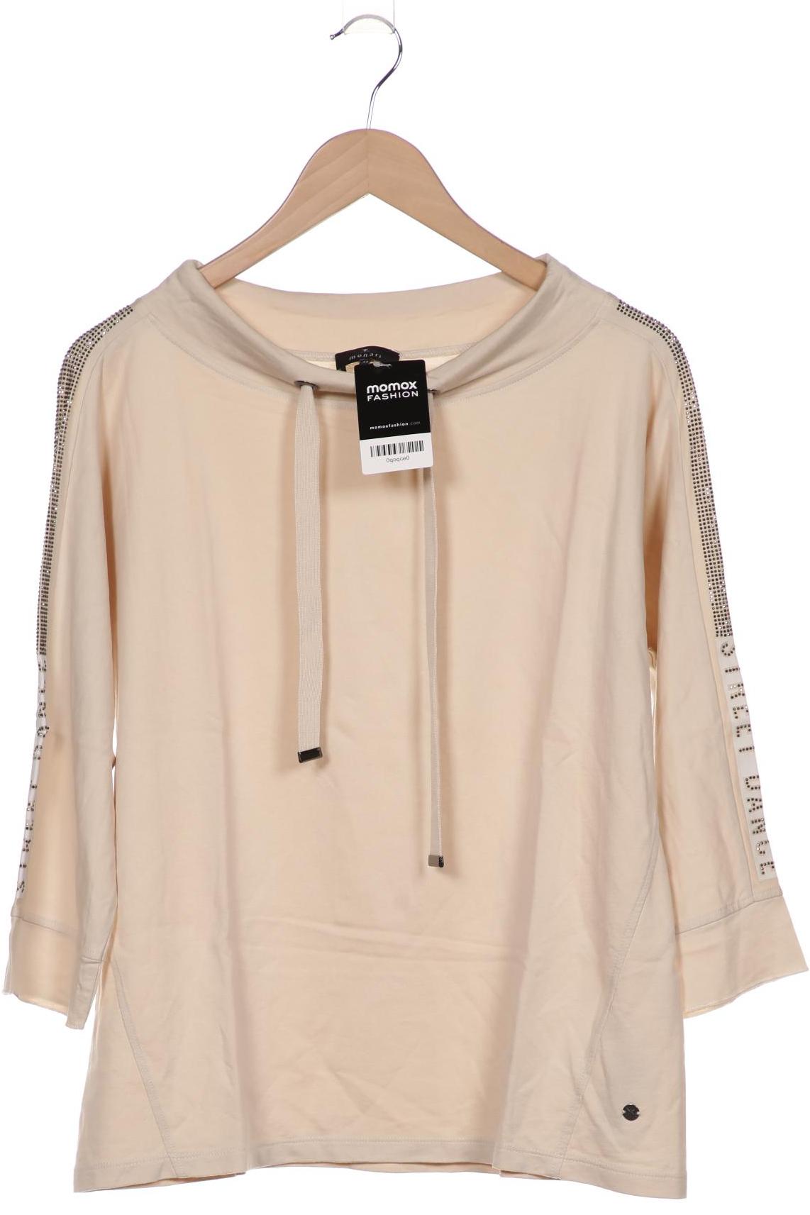 

monari Damen Sweatshirt, beige, Gr. 42
