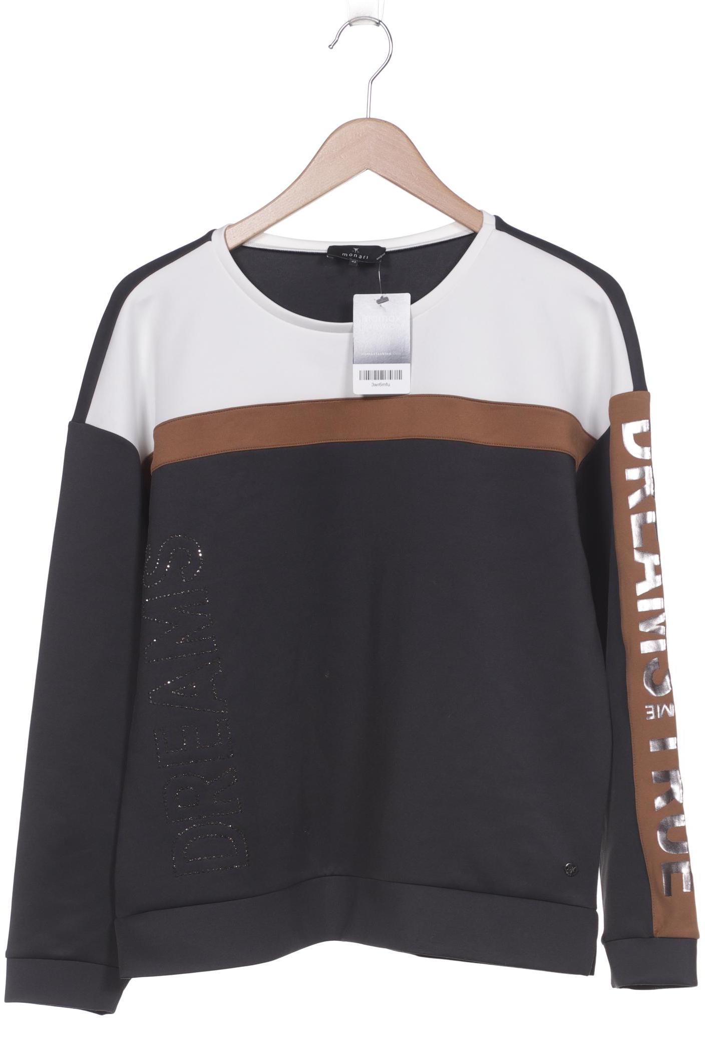 

monari Damen Sweatshirt, grün, Gr. 42