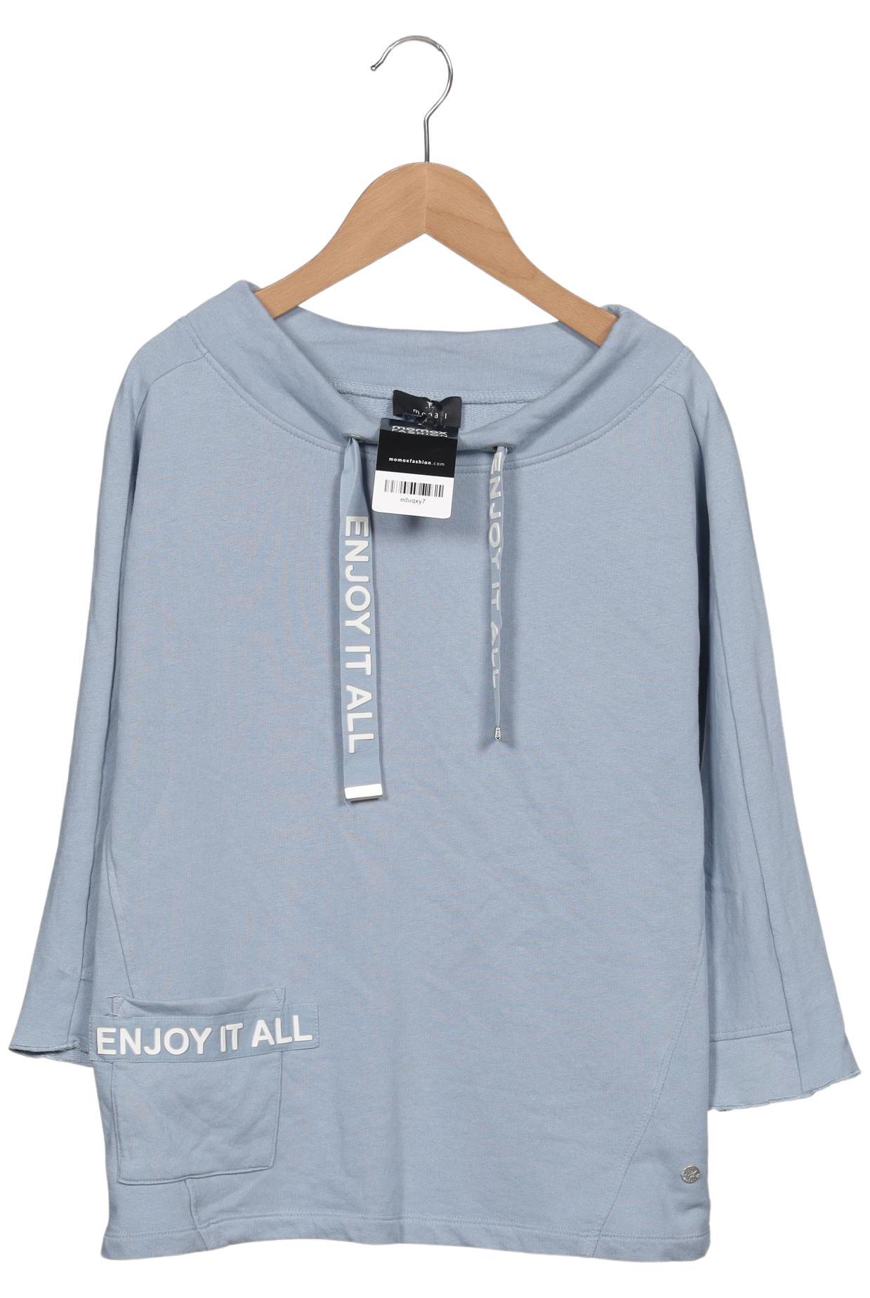 

monari Damen Sweatshirt, hellblau, Gr. 36
