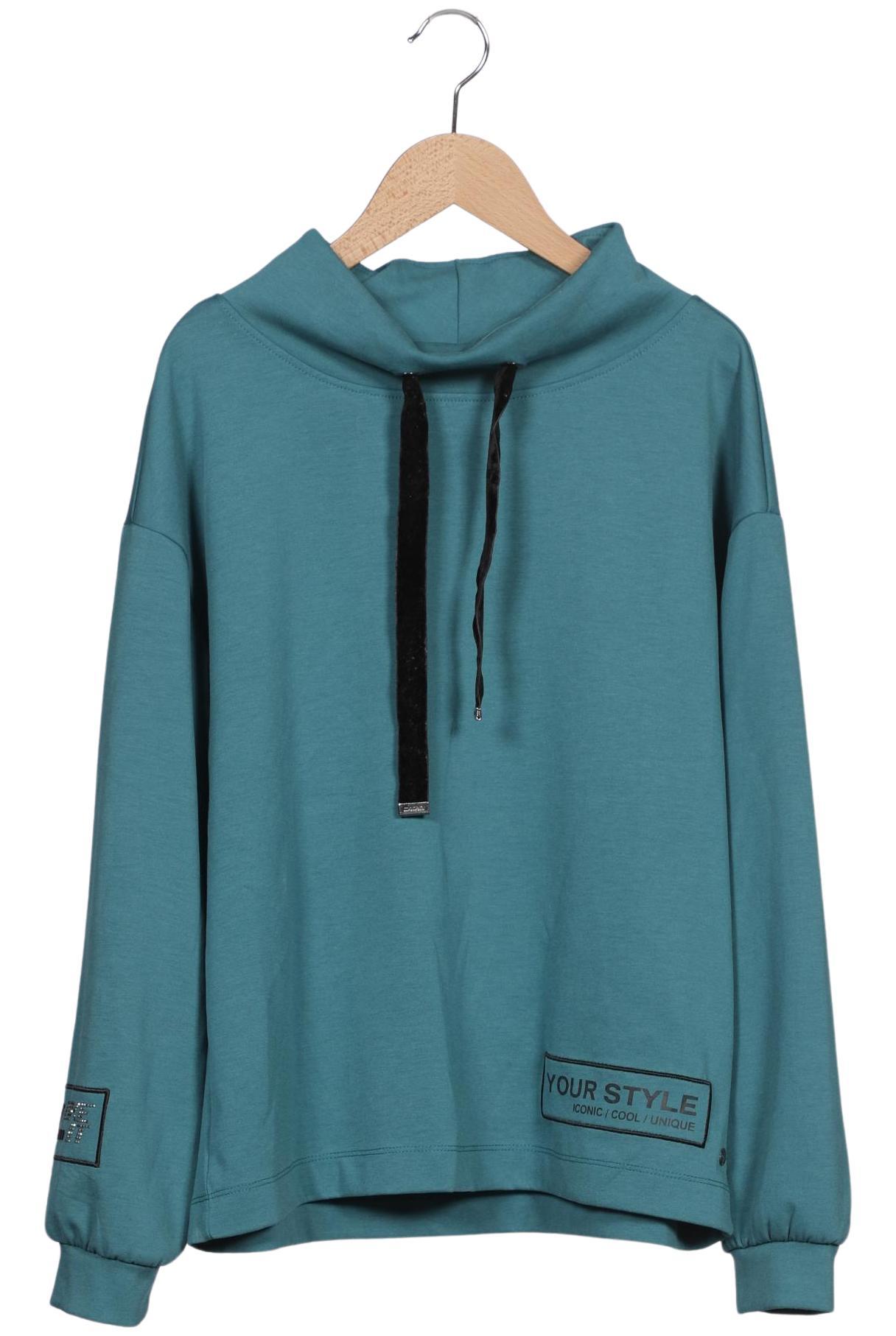 Thumbnail - monari Damen Sweatshirt, türkis, Gr. 36