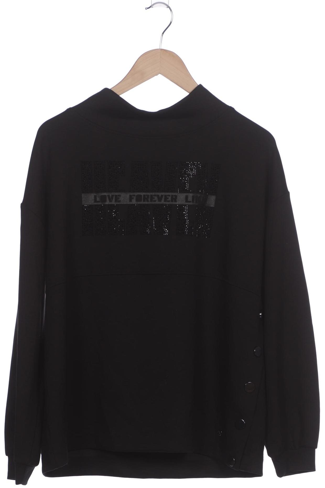 

monari Damen Sweatshirt, schwarz, Gr. 42