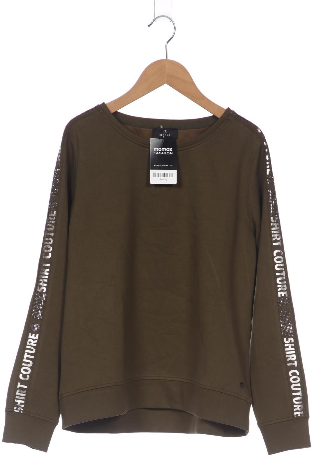 

monari Damen Sweatshirt, grün, Gr. 36