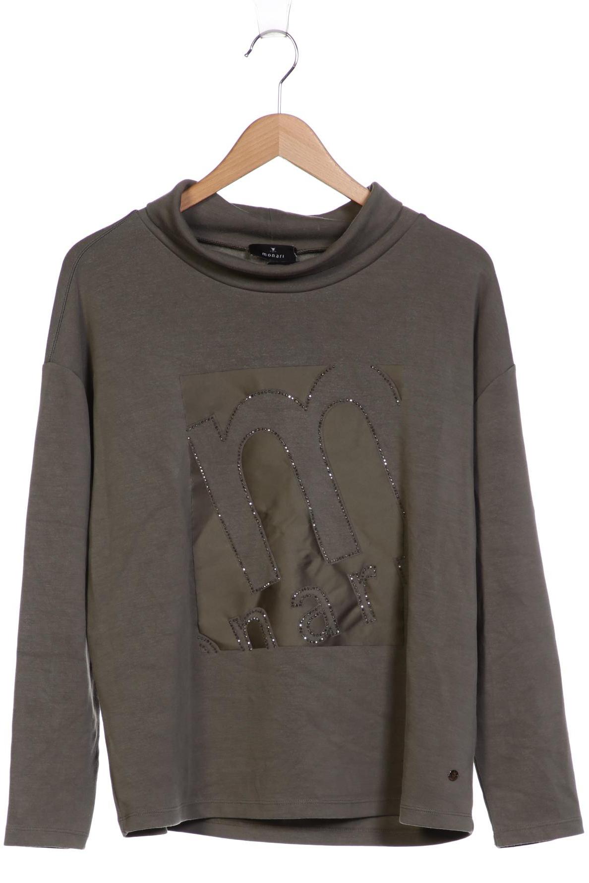 

monari Damen Sweatshirt, grün, Gr. 42