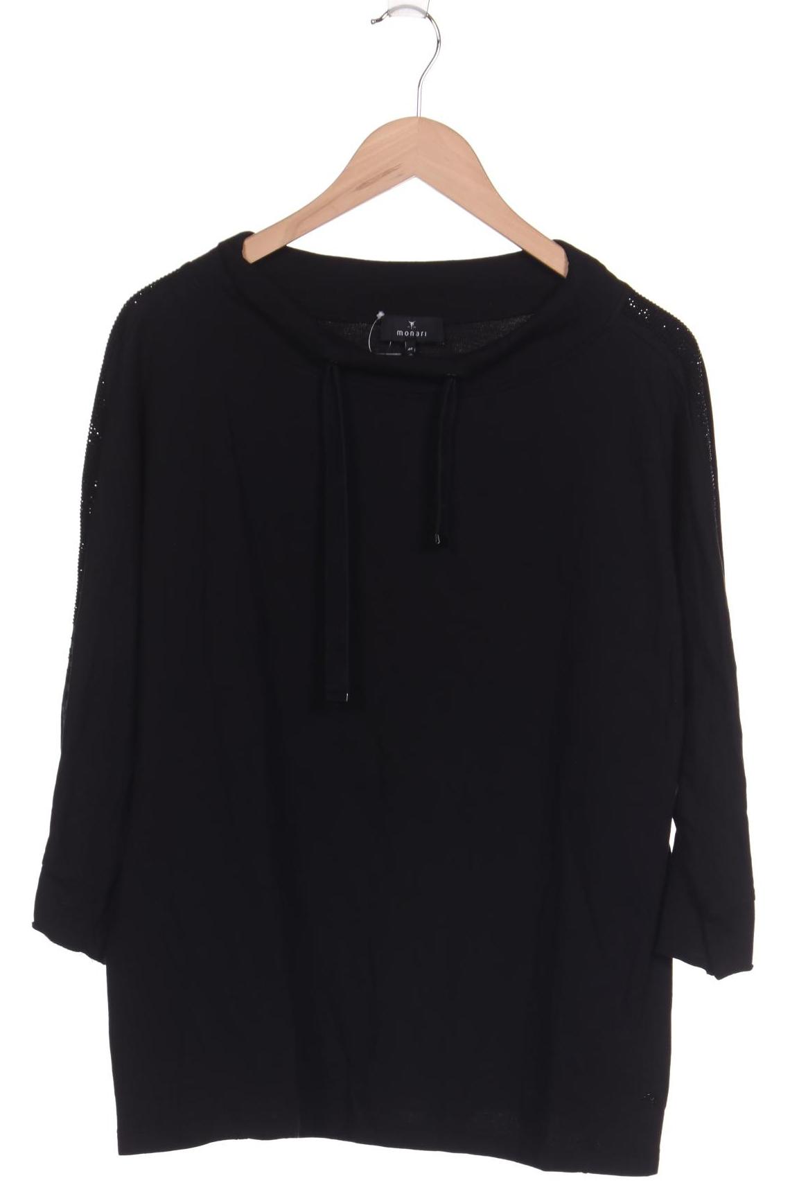 

monari Damen Sweatshirt, schwarz