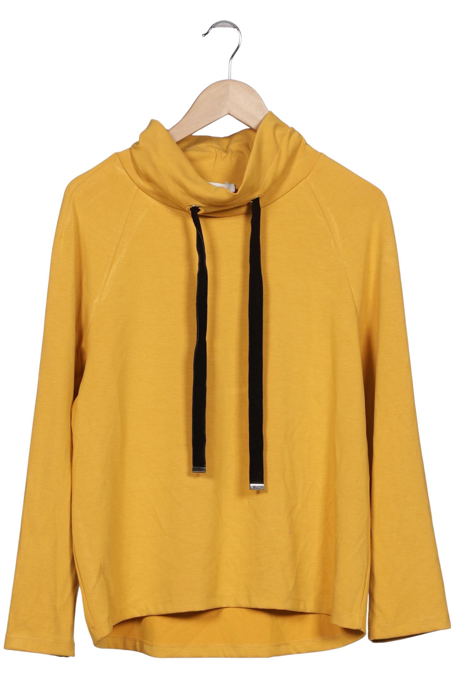 

monari Damen Sweatshirt, gelb, Gr. 40