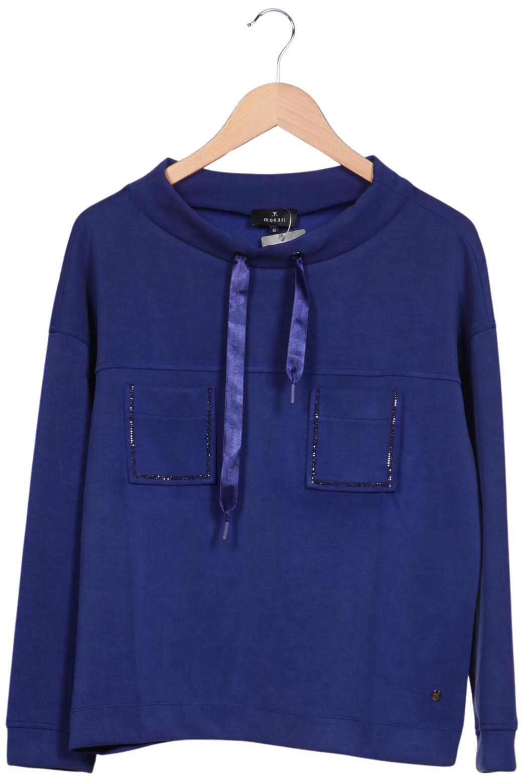 

monari Damen Sweatshirt, marineblau, Gr. 40