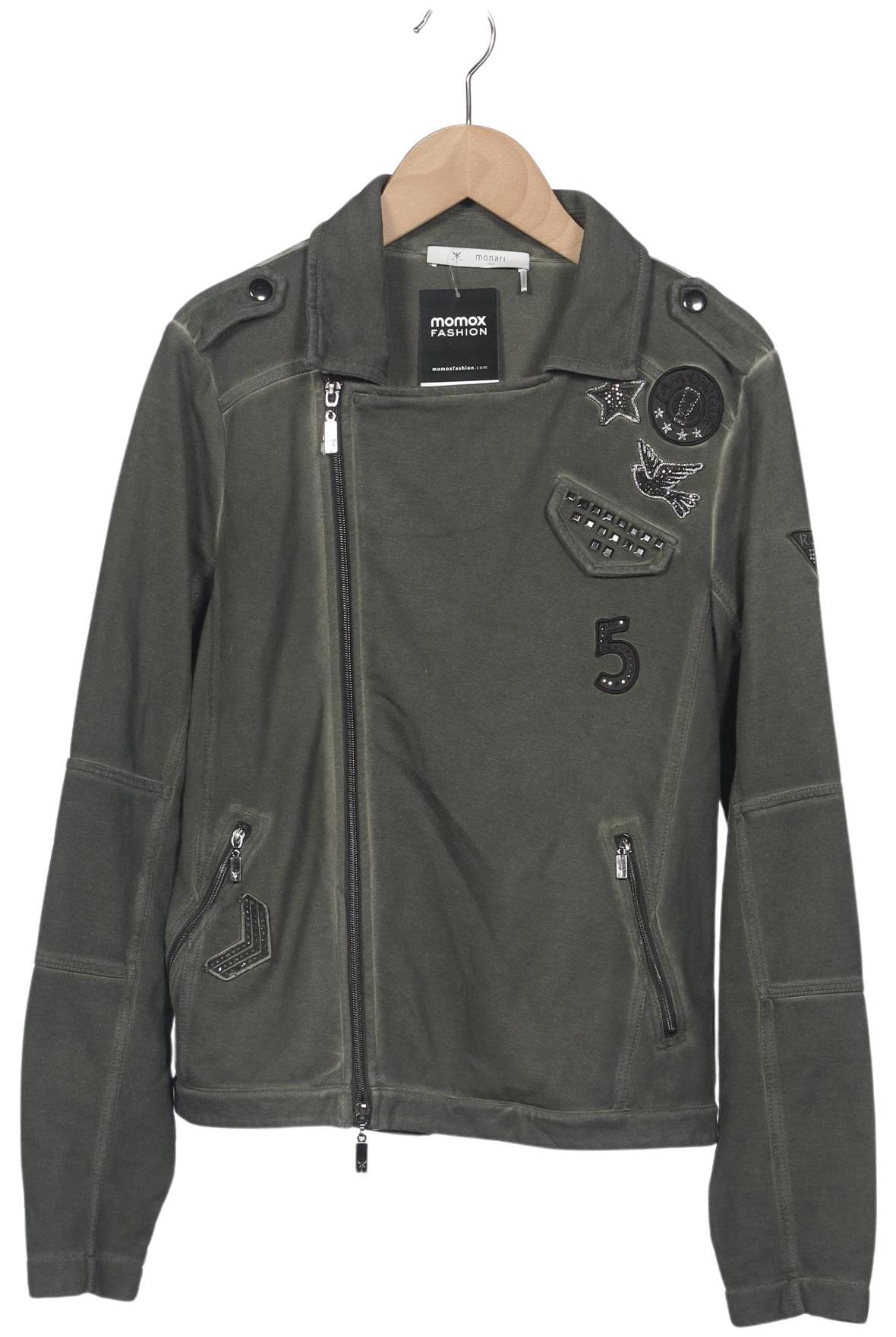 

monari Damen Sweatshirt, grün, Gr. 36