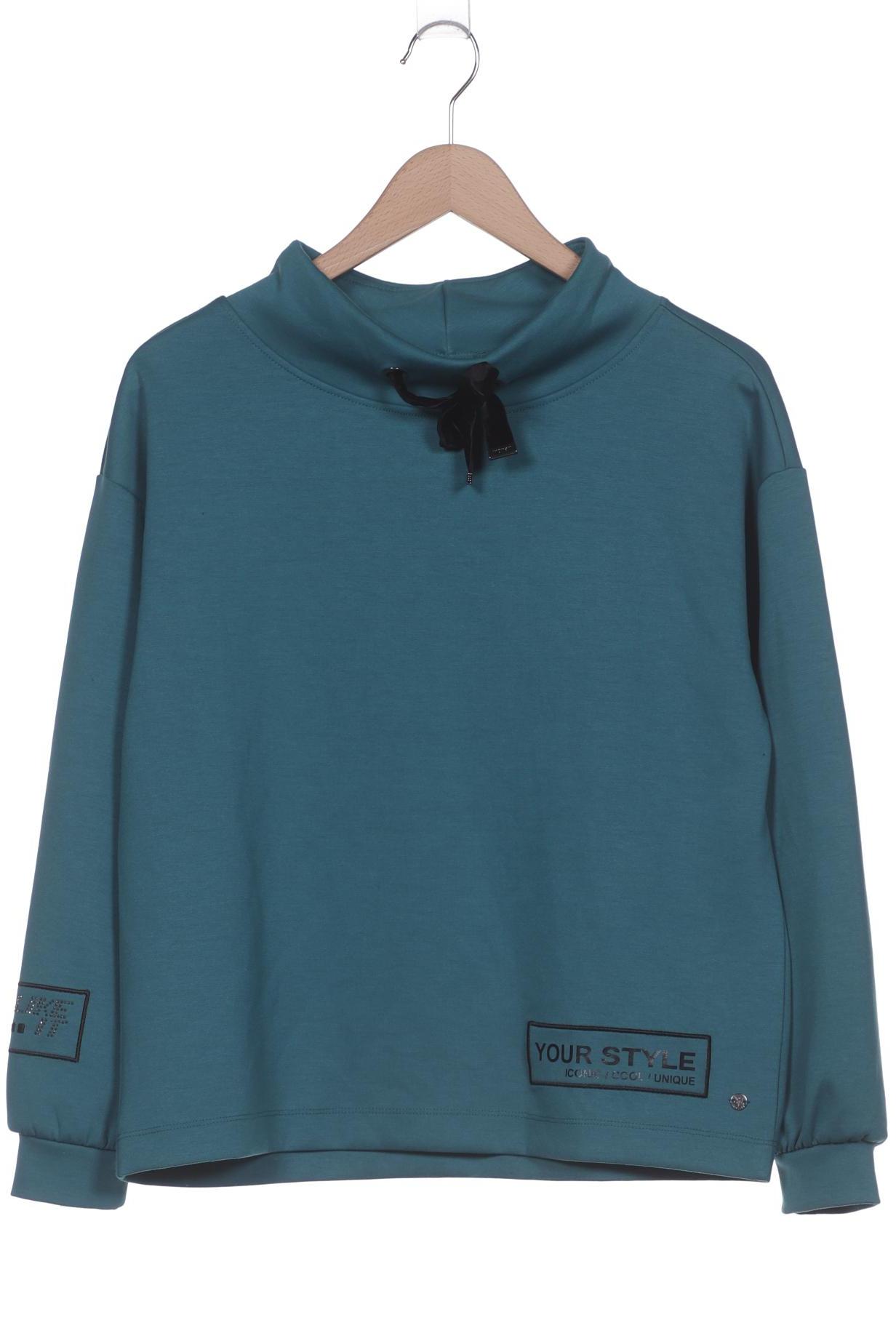 

monari Damen Sweatshirt, türkis, Gr. 36
