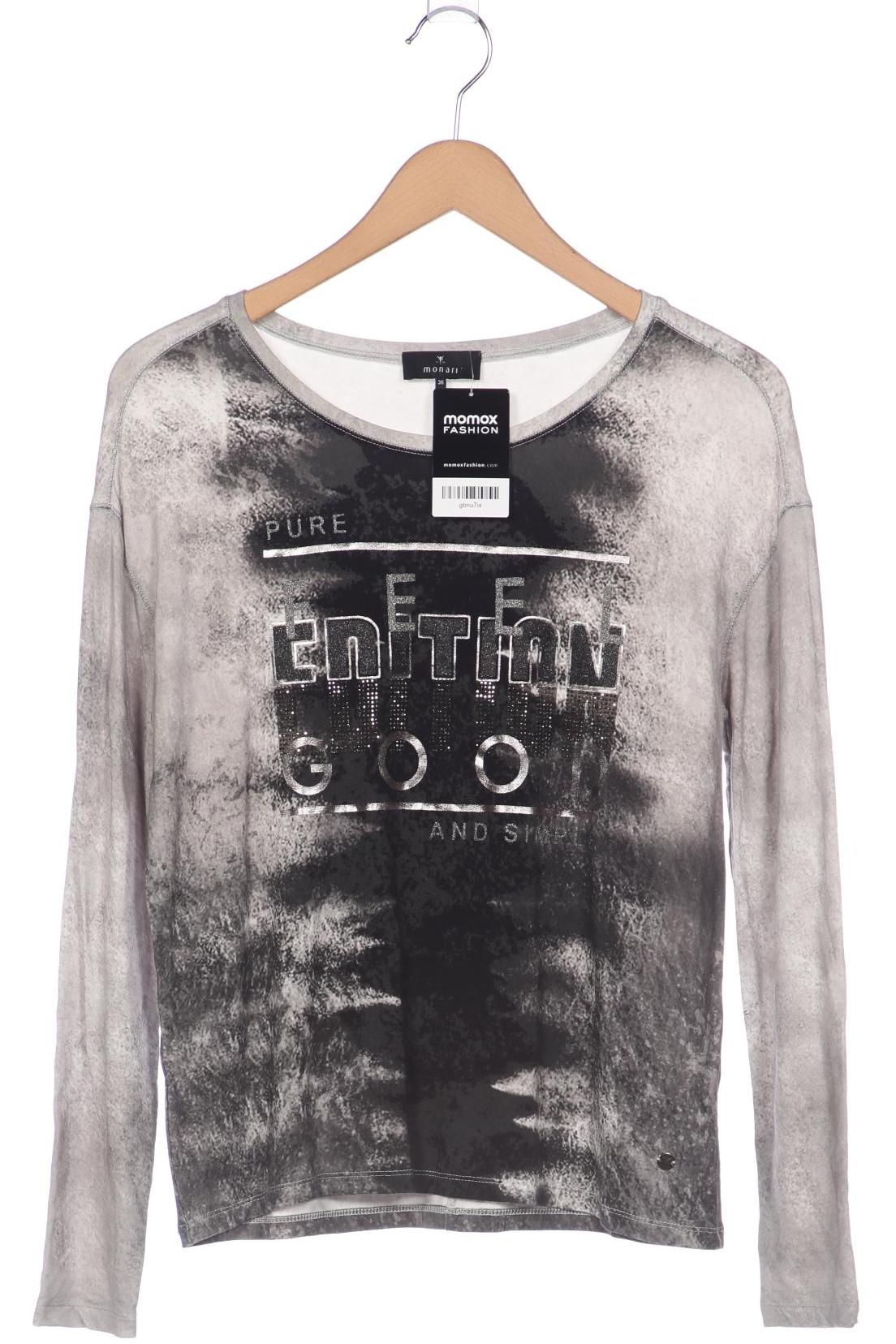 

monari Damen Sweatshirt, grau, Gr. 36