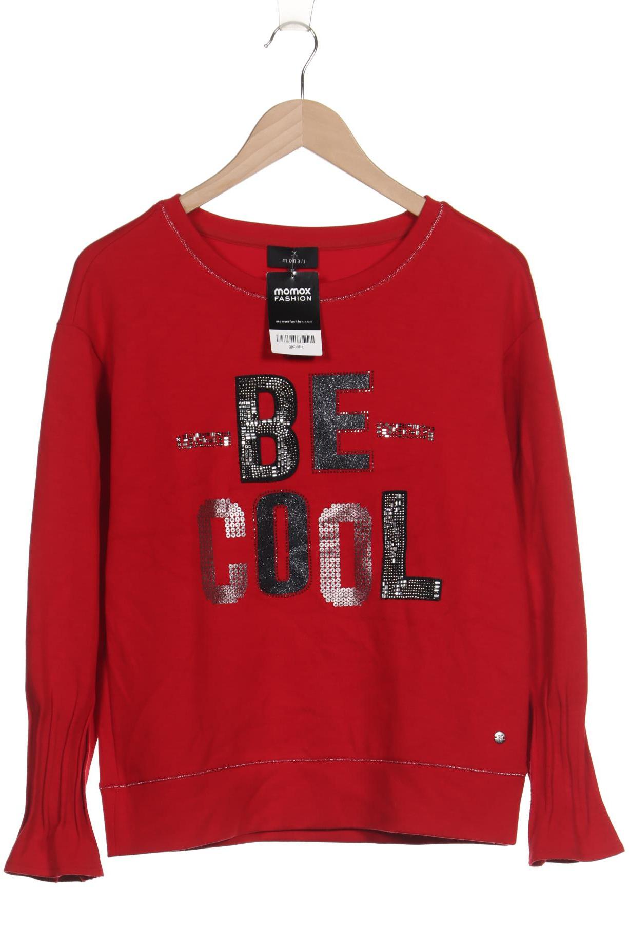 

monari Damen Sweatshirt, rot, Gr. 36
