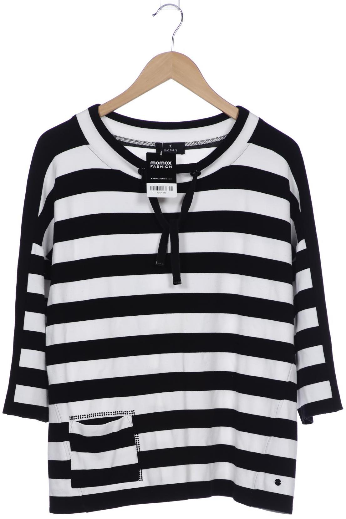 

monari Damen Sweatshirt, schwarz, Gr. 42