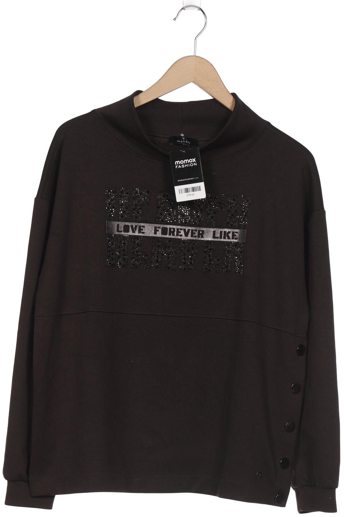 

monari Damen Sweatshirt, braun, Gr. 40