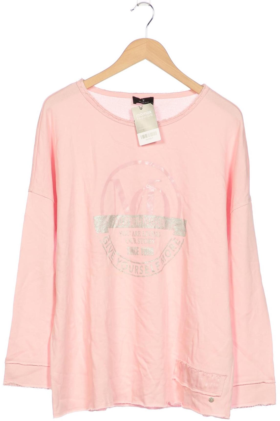 

monari Damen Sweatshirt, pink, Gr. 46