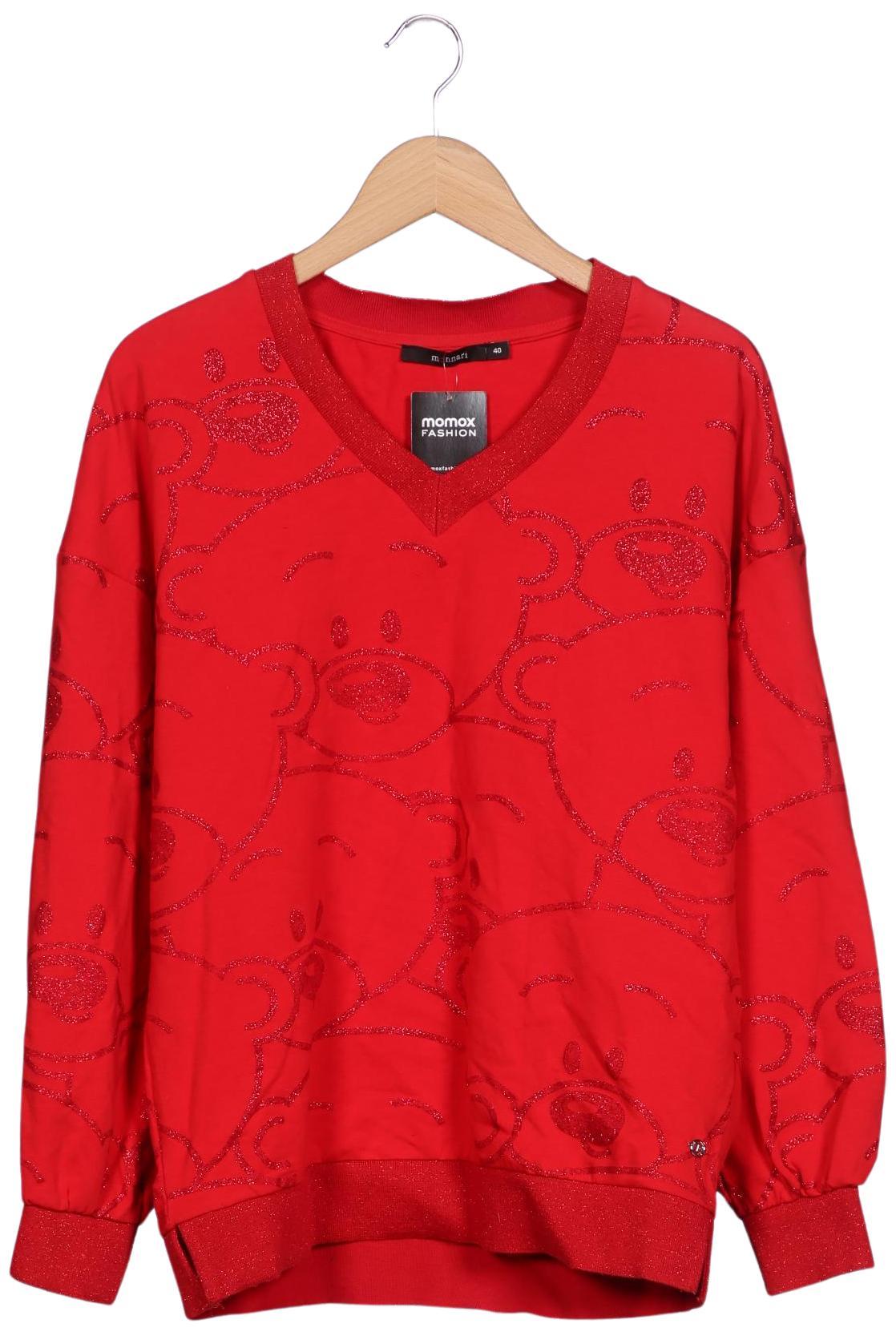 

monari Damen Sweatshirt, rot, Gr. 40