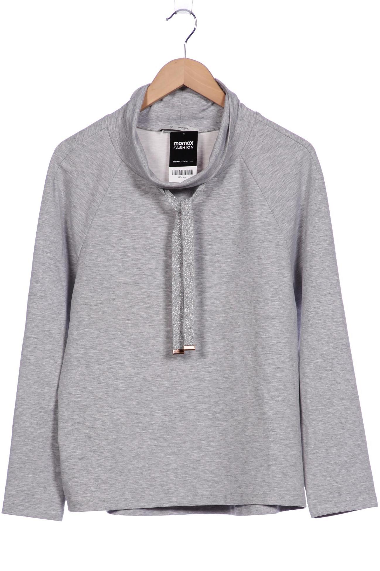 

monari Damen Sweatshirt, grau, Gr. 40