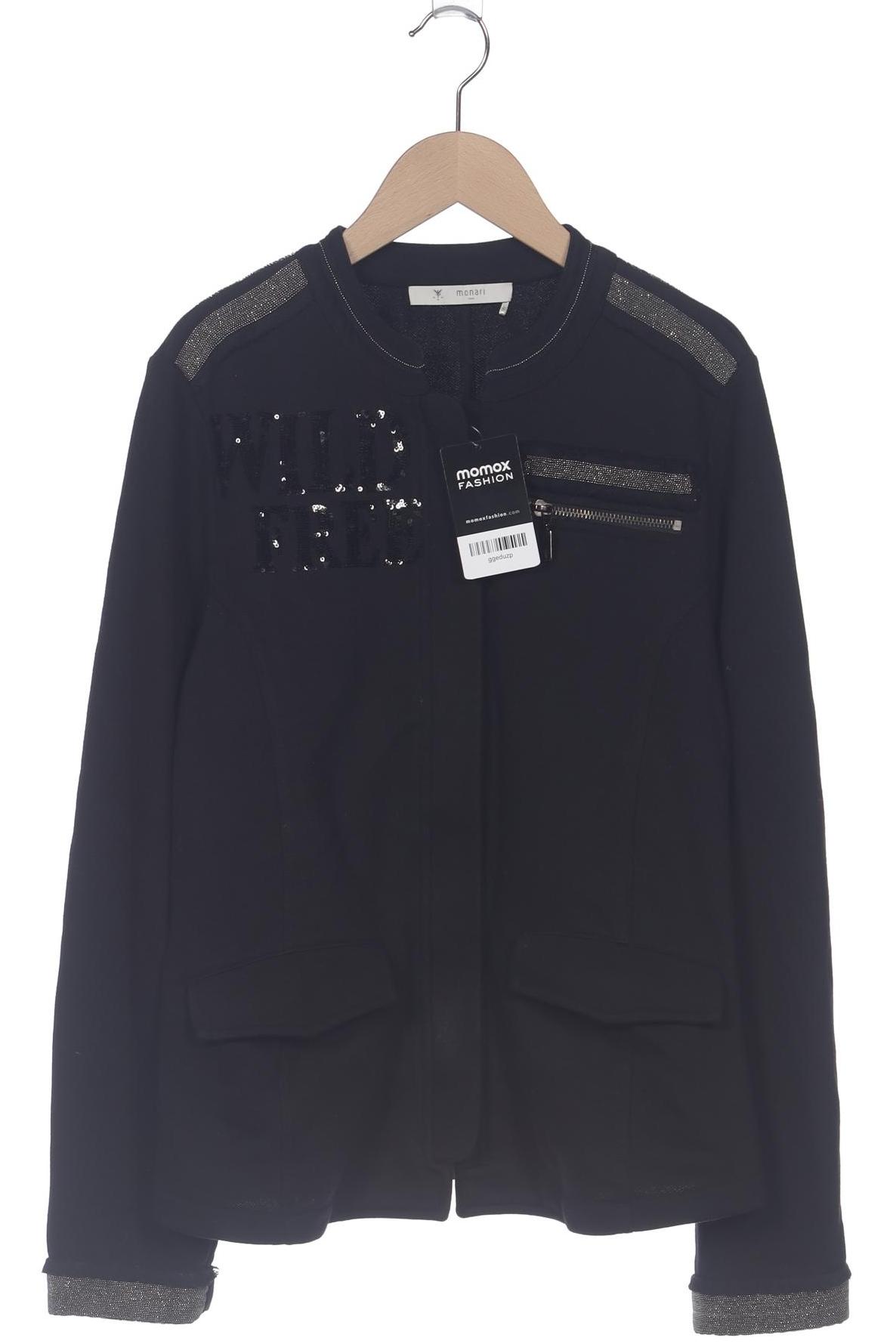 Thumbnail - monari Damen Sweatshirt, schwarz, Gr. 42