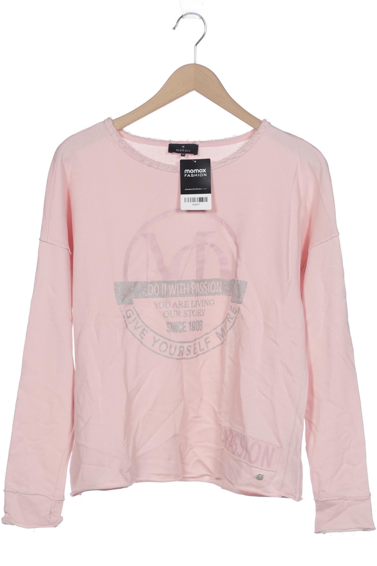 

monari Damen Sweatshirt, pink, Gr. 40