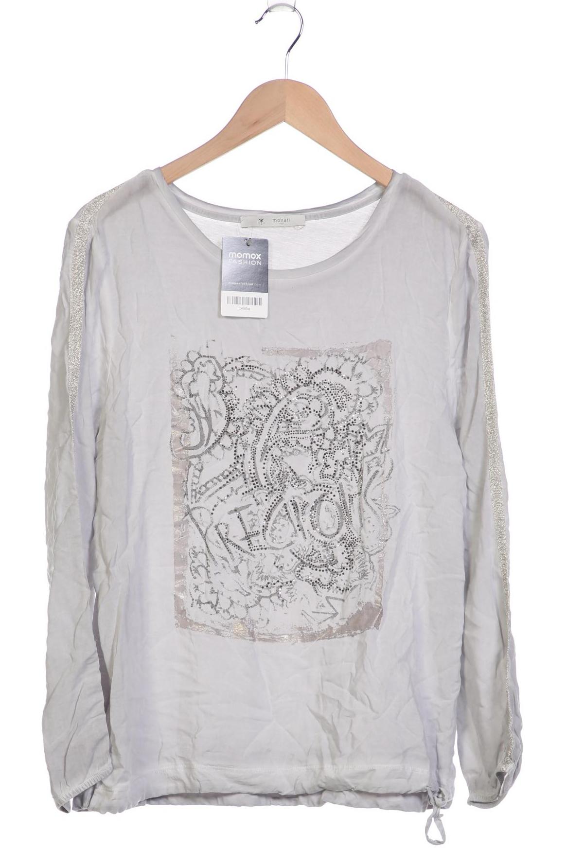 

monari Damen Sweatshirt, grau, Gr. 42