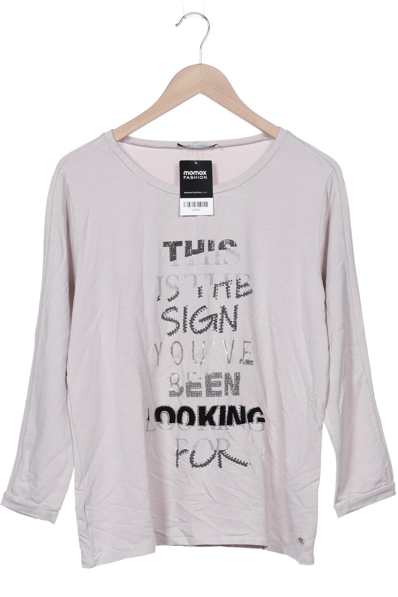 

monari Damen Sweatshirt, beige, Gr. 40
