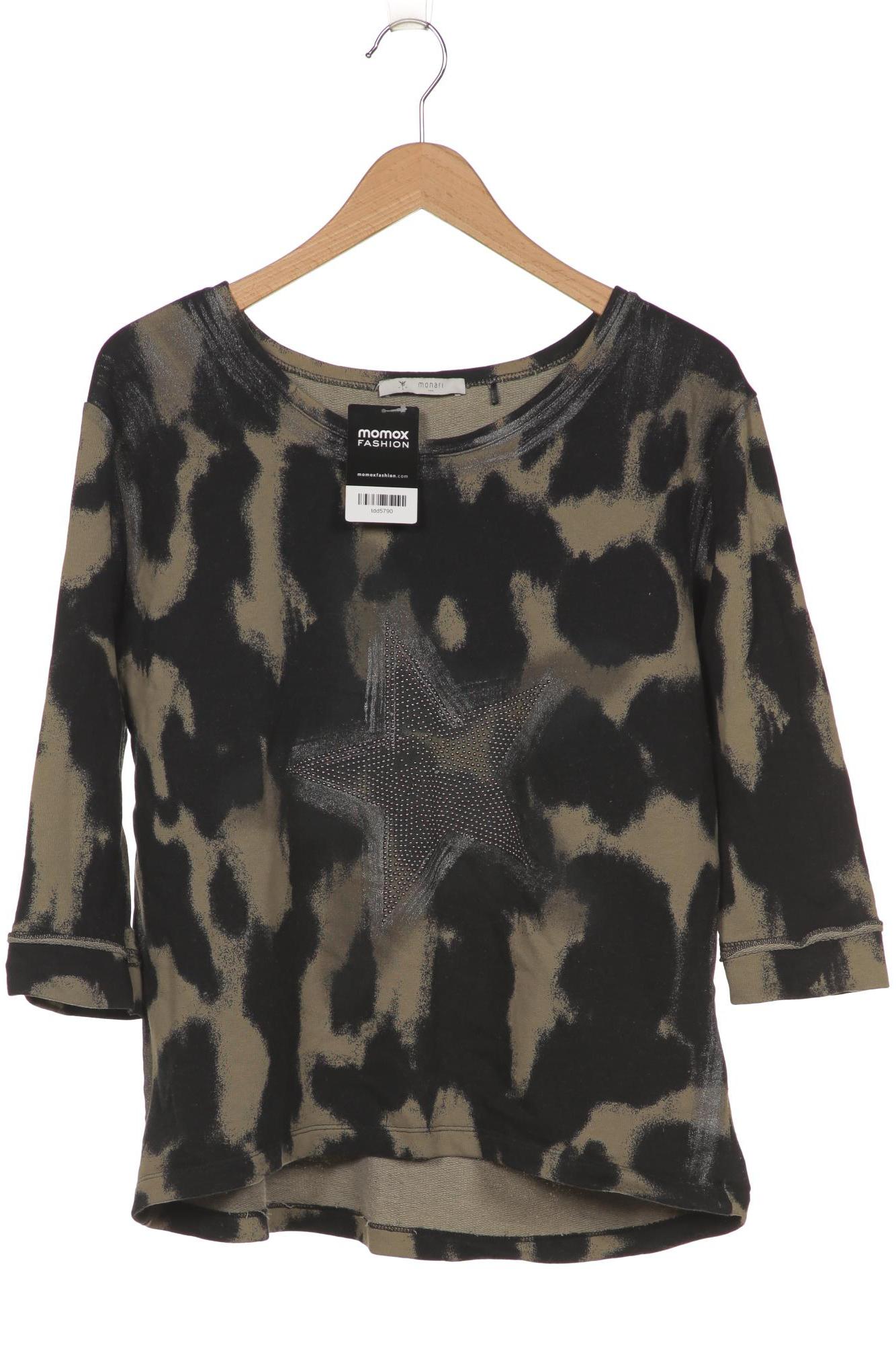 

monari Damen Sweatshirt, schwarz, Gr. 42