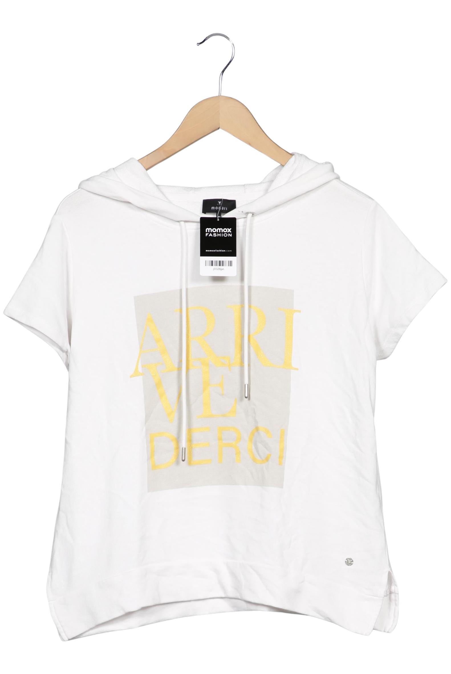 

monari Damen Sweatshirt, weiß, Gr. 36