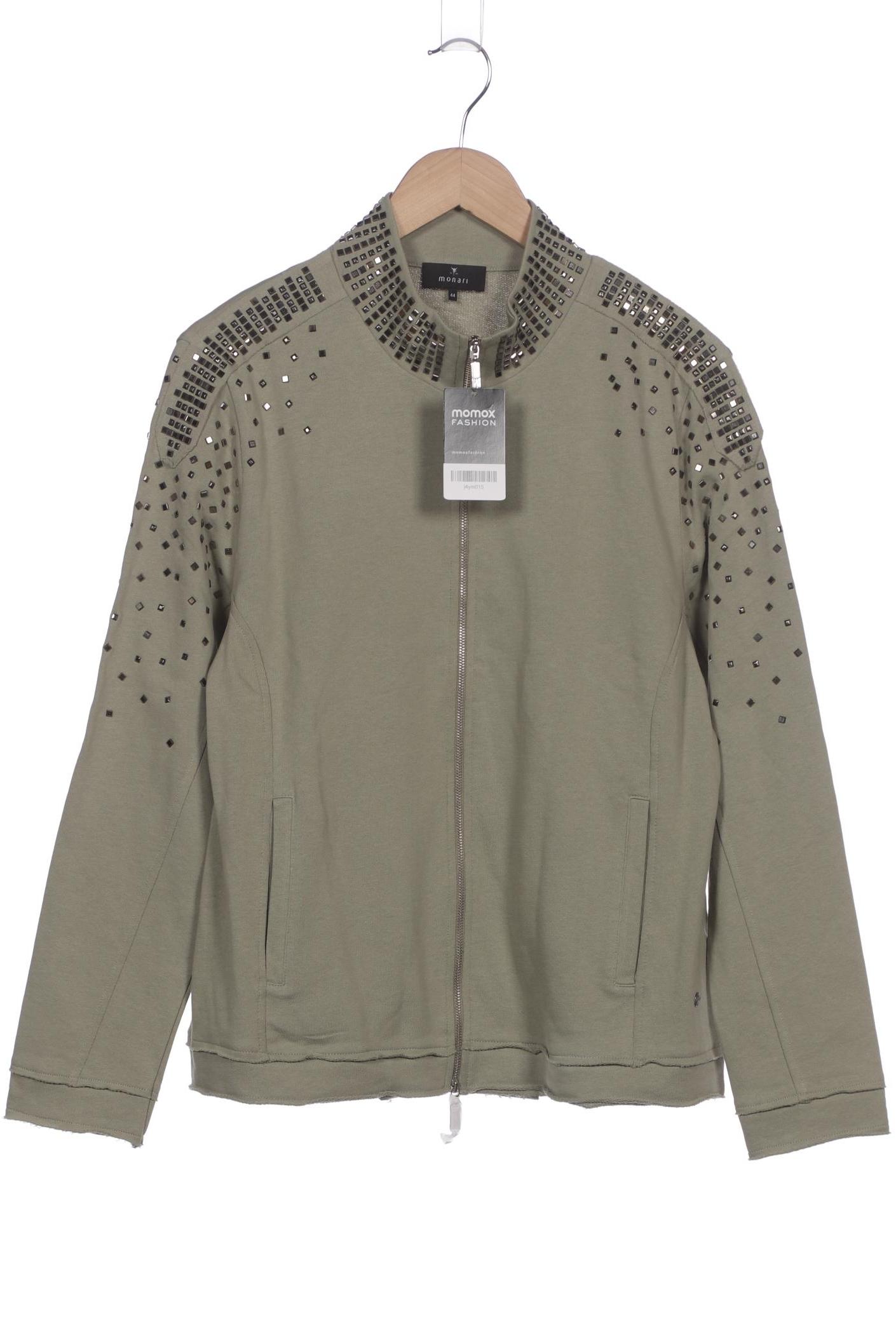 

monari Damen Sweatshirt, hellgrün, Gr. 44