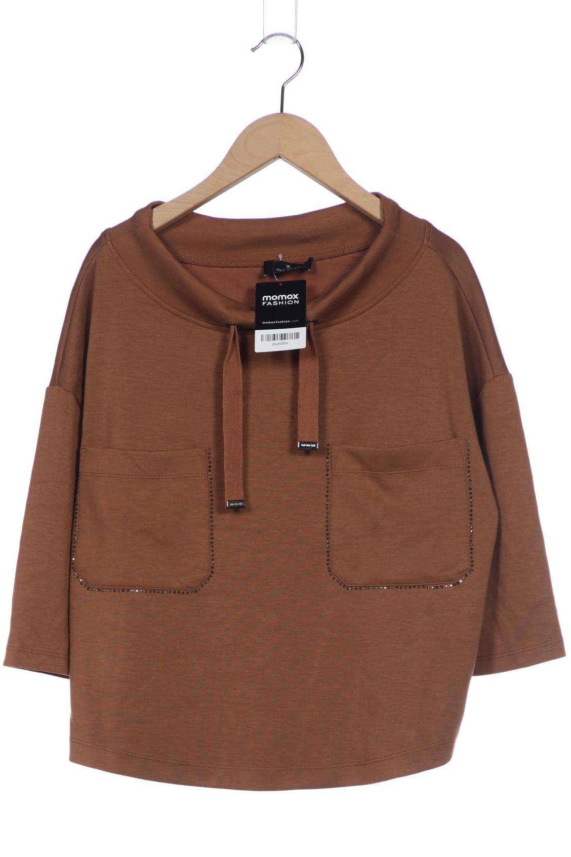 

monari Damen Sweatshirt, braun, Gr. 36