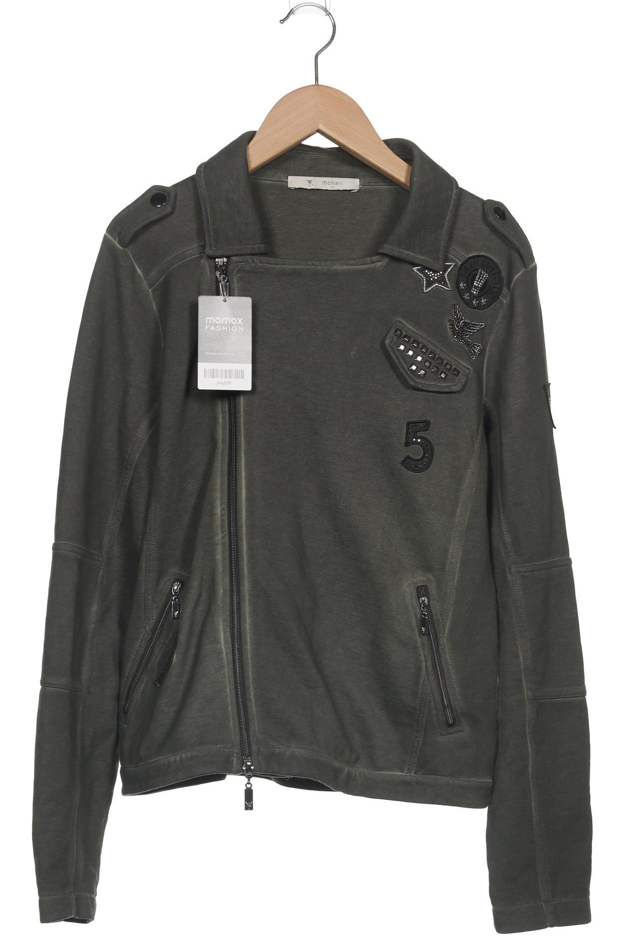 

monari Damen Sweatshirt, grün, Gr. 38