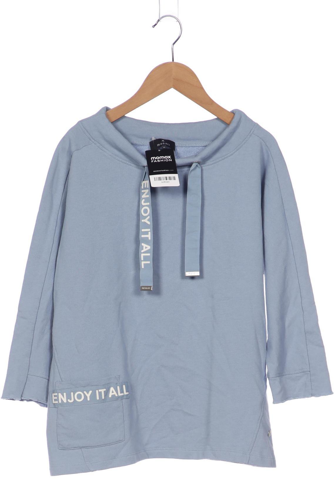 

monari Damen Sweatshirt, blau, Gr. 40