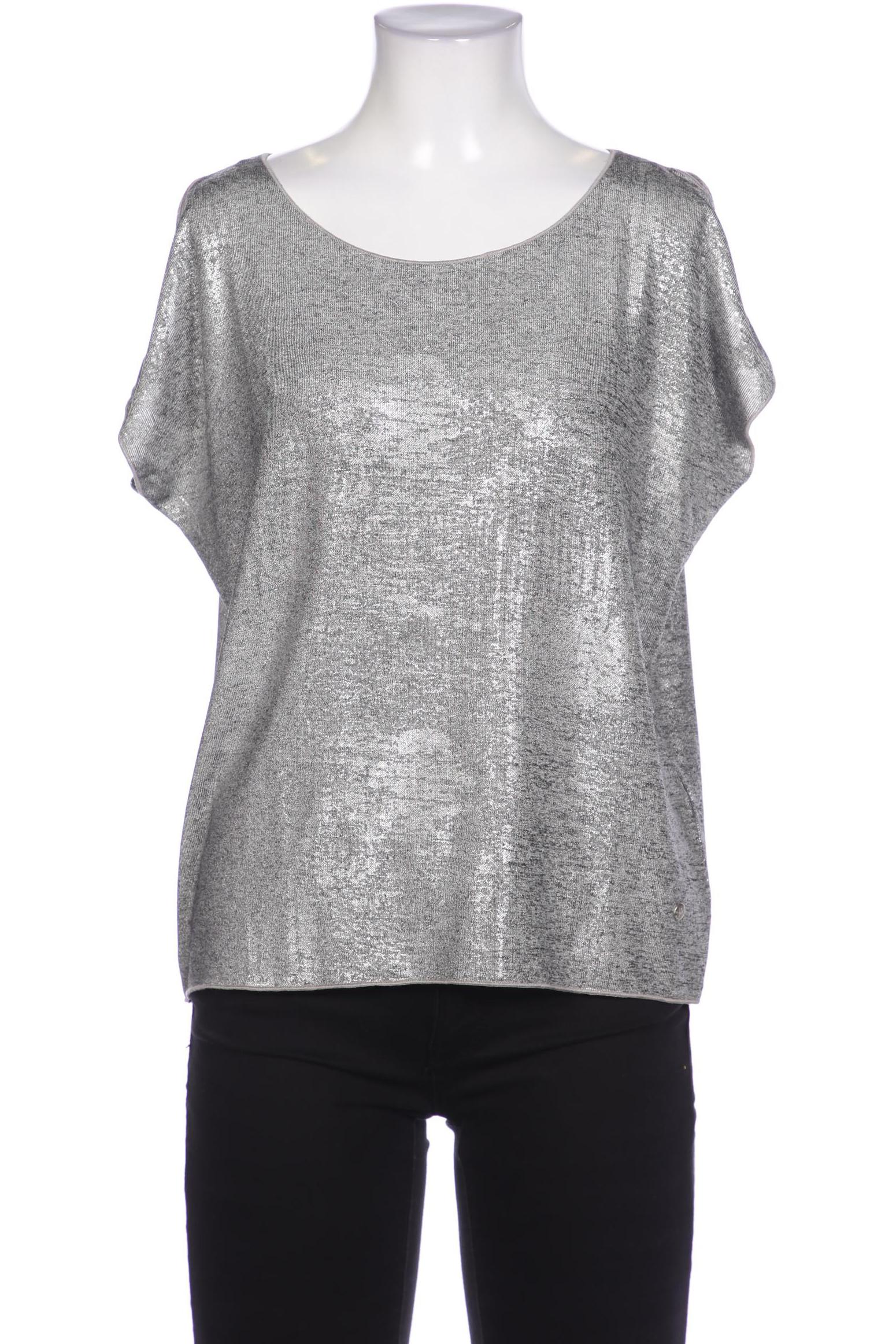 

monari Damen Sweatshirt, silber, Gr. 36