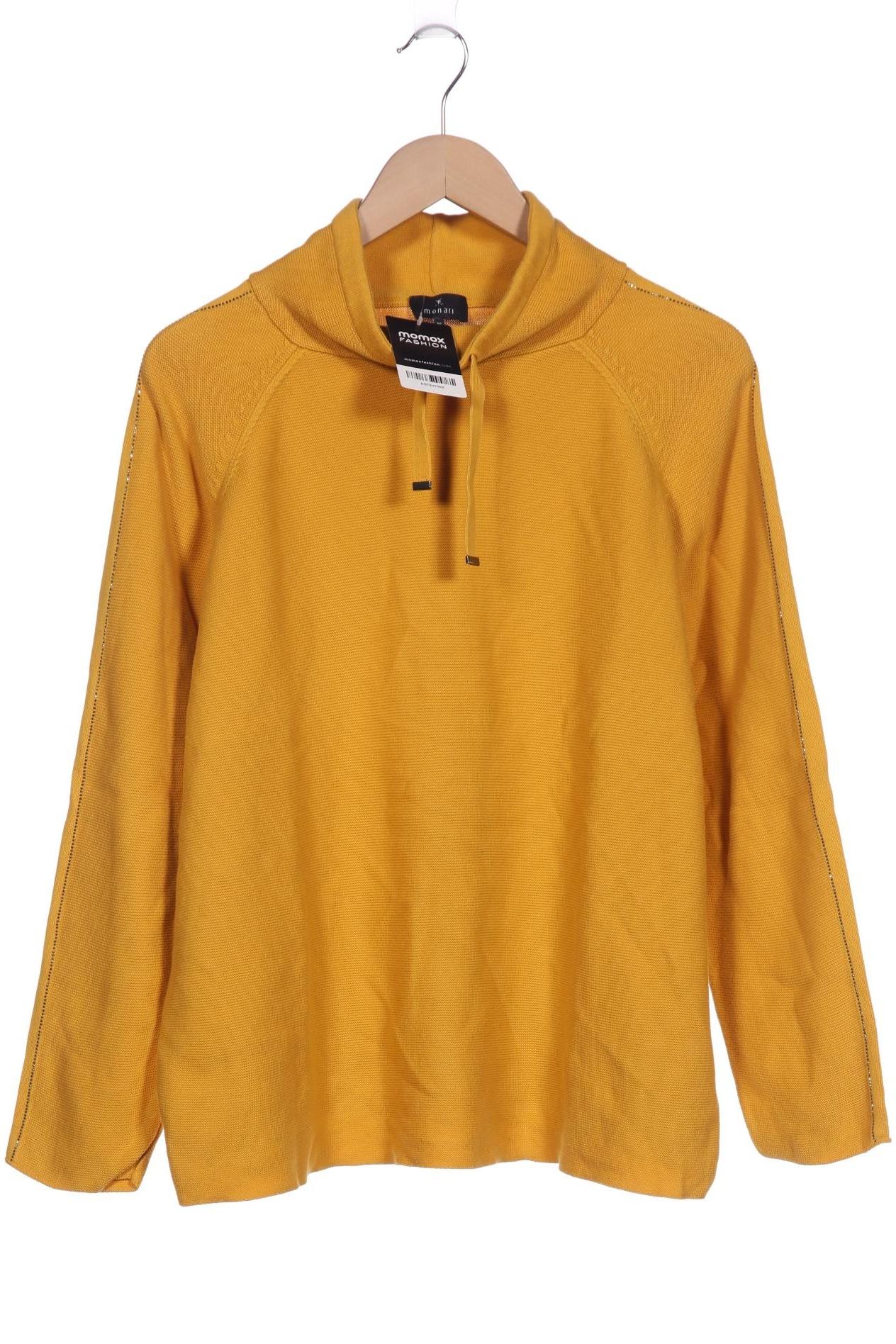 

monari Damen Sweatshirt, gelb, Gr. 46